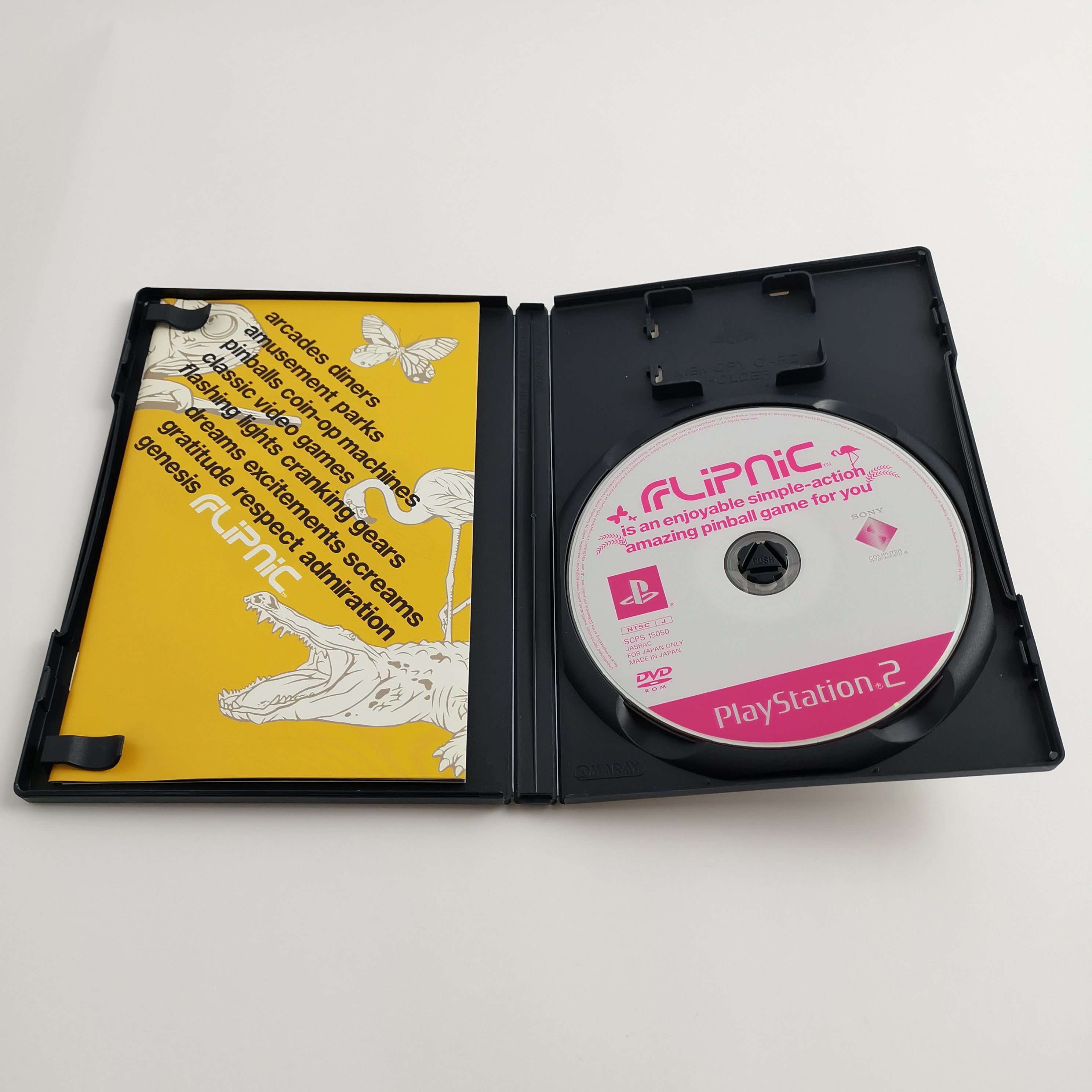 Sony Playstation 2 Spiel – Flipnic OVP NTSC-J Japan