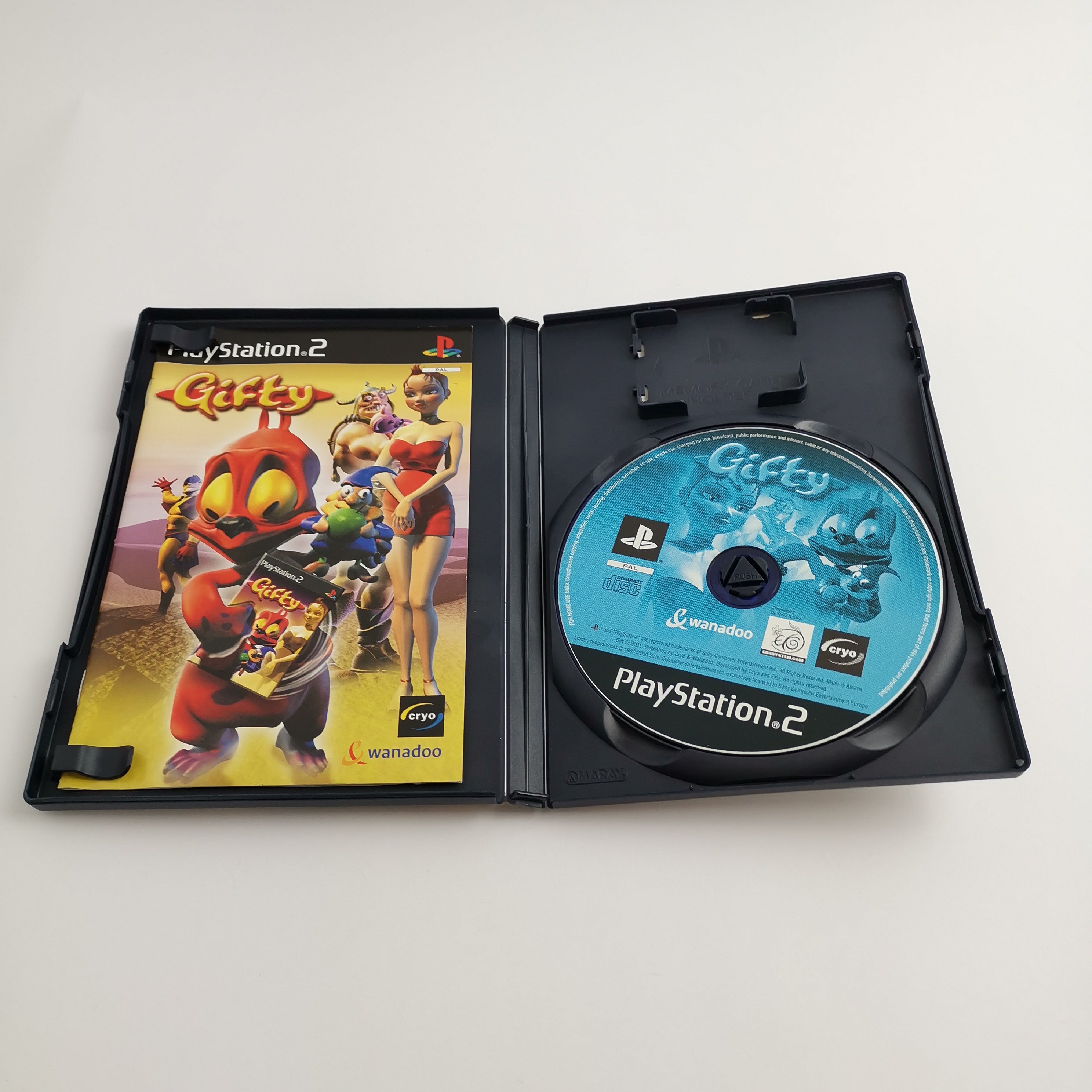 Playstation 2 Spiel – Gifty PS2 OVP PAL äußerst geringe Gebrauchsspuren