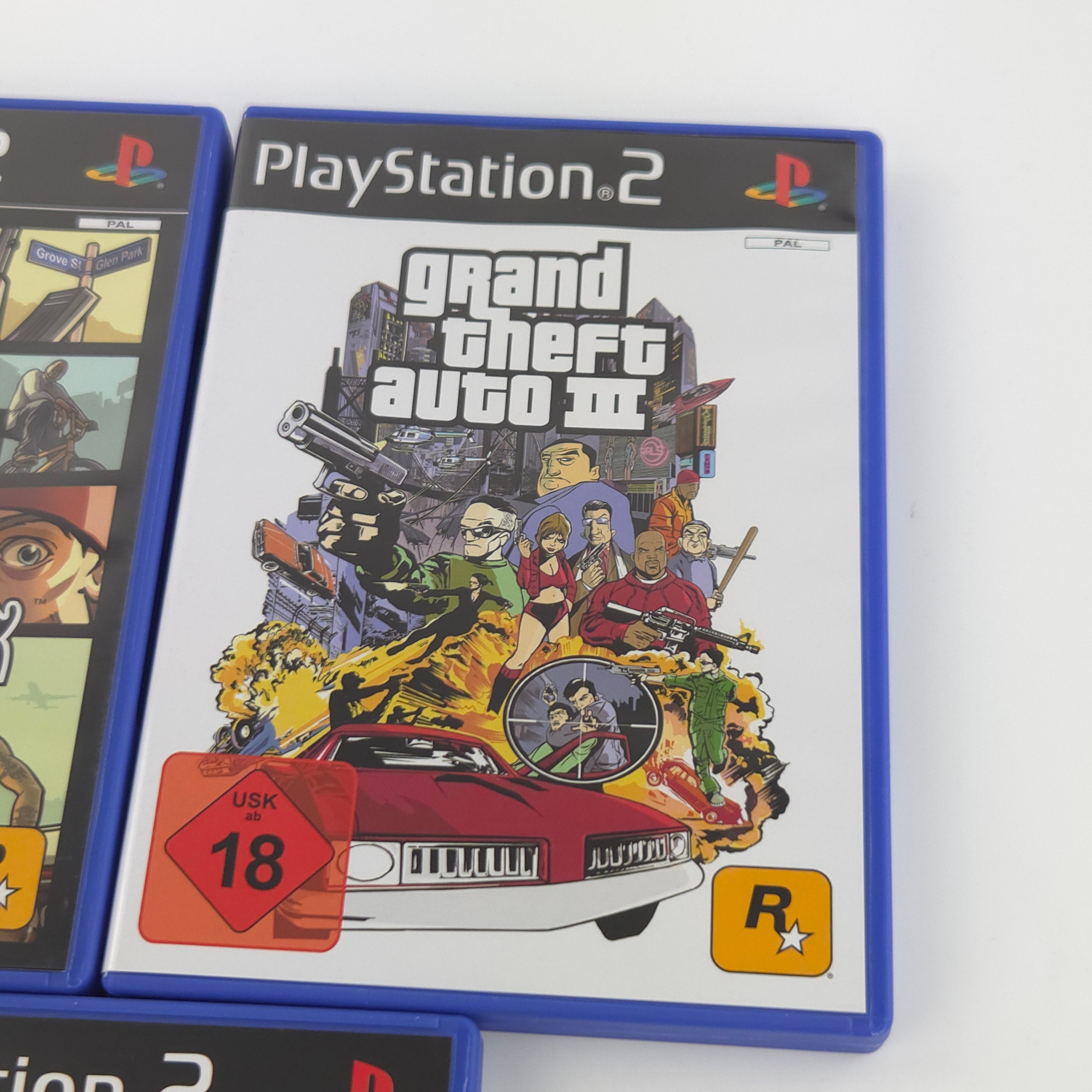 Playstation 2 Spiel Grand Theft Auto Trilogy PS2 OVP PAL