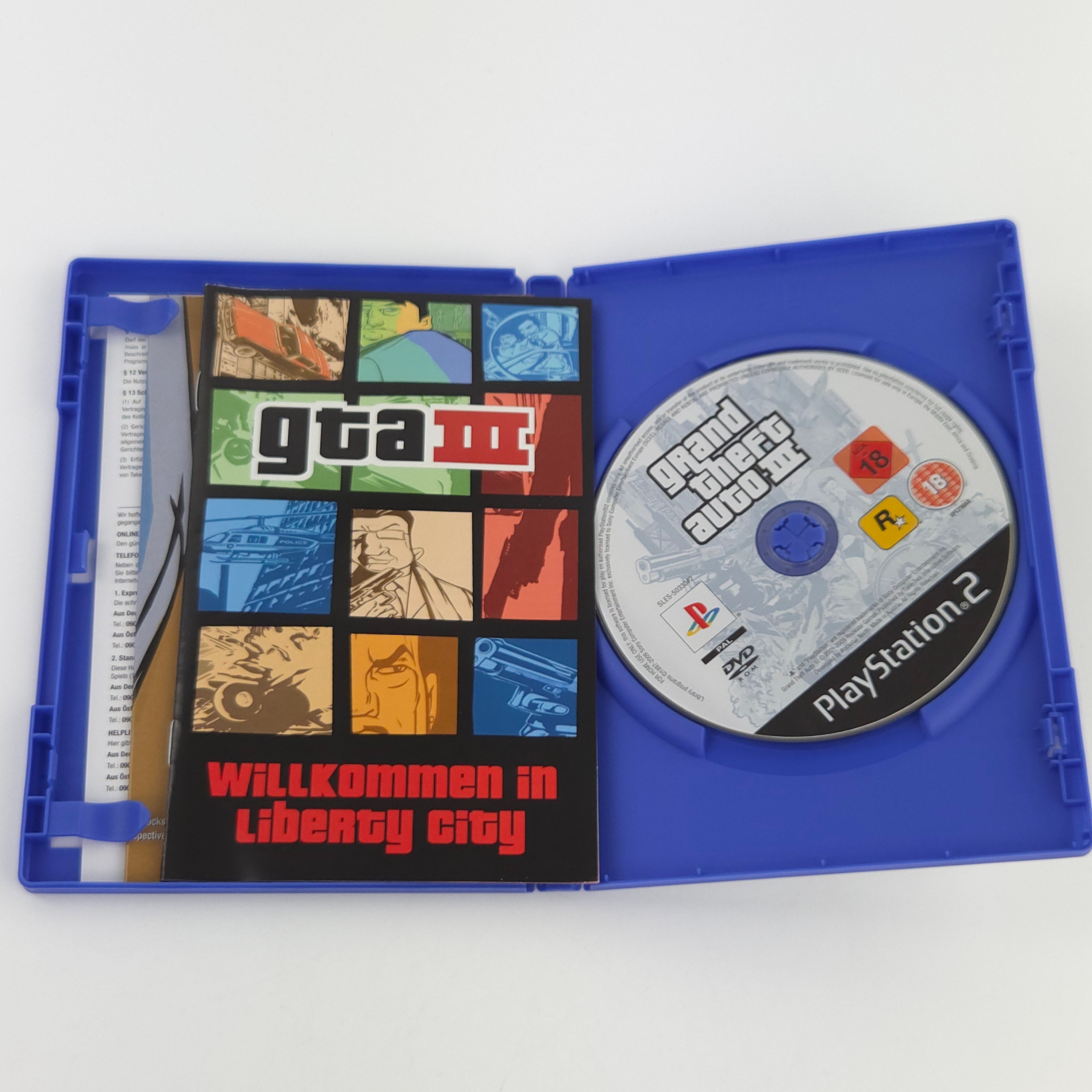Playstation 2 Spiel Grand Theft Auto Trilogy PS2 OVP PAL