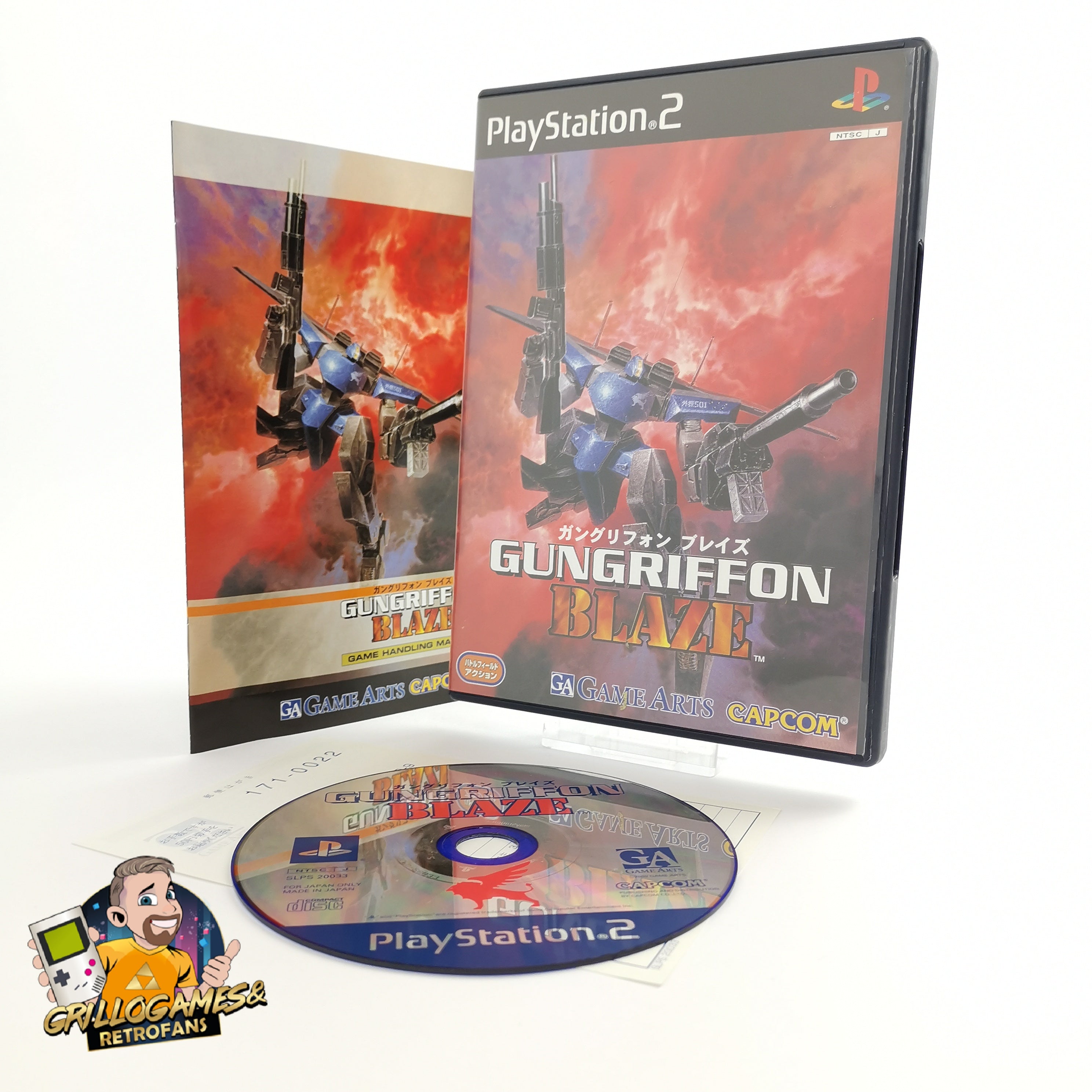 Playstation 2 Spiel – Gungriffon Blaze (OVP NTSC-J)