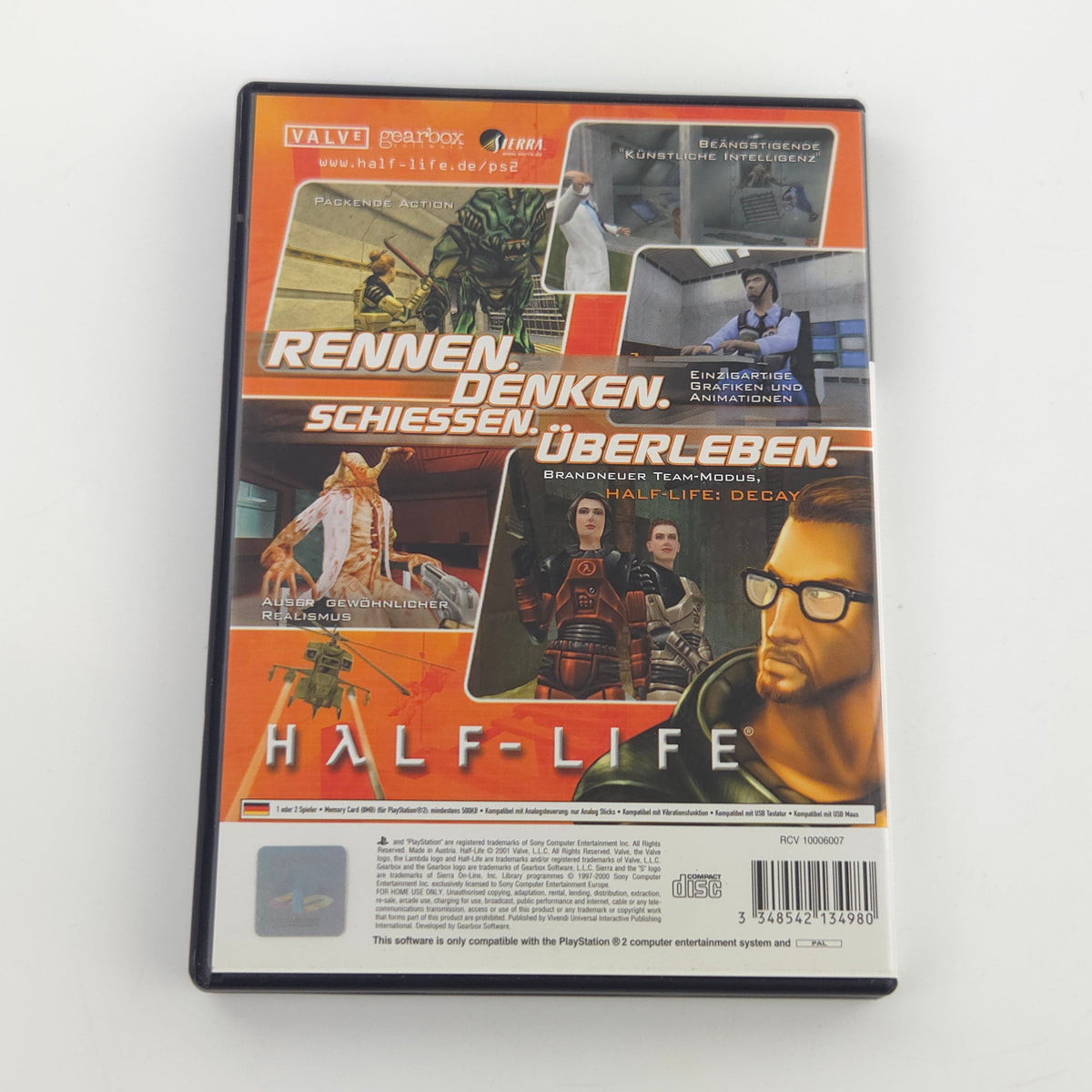 PlayStation 2 Spiel Half Life OVP