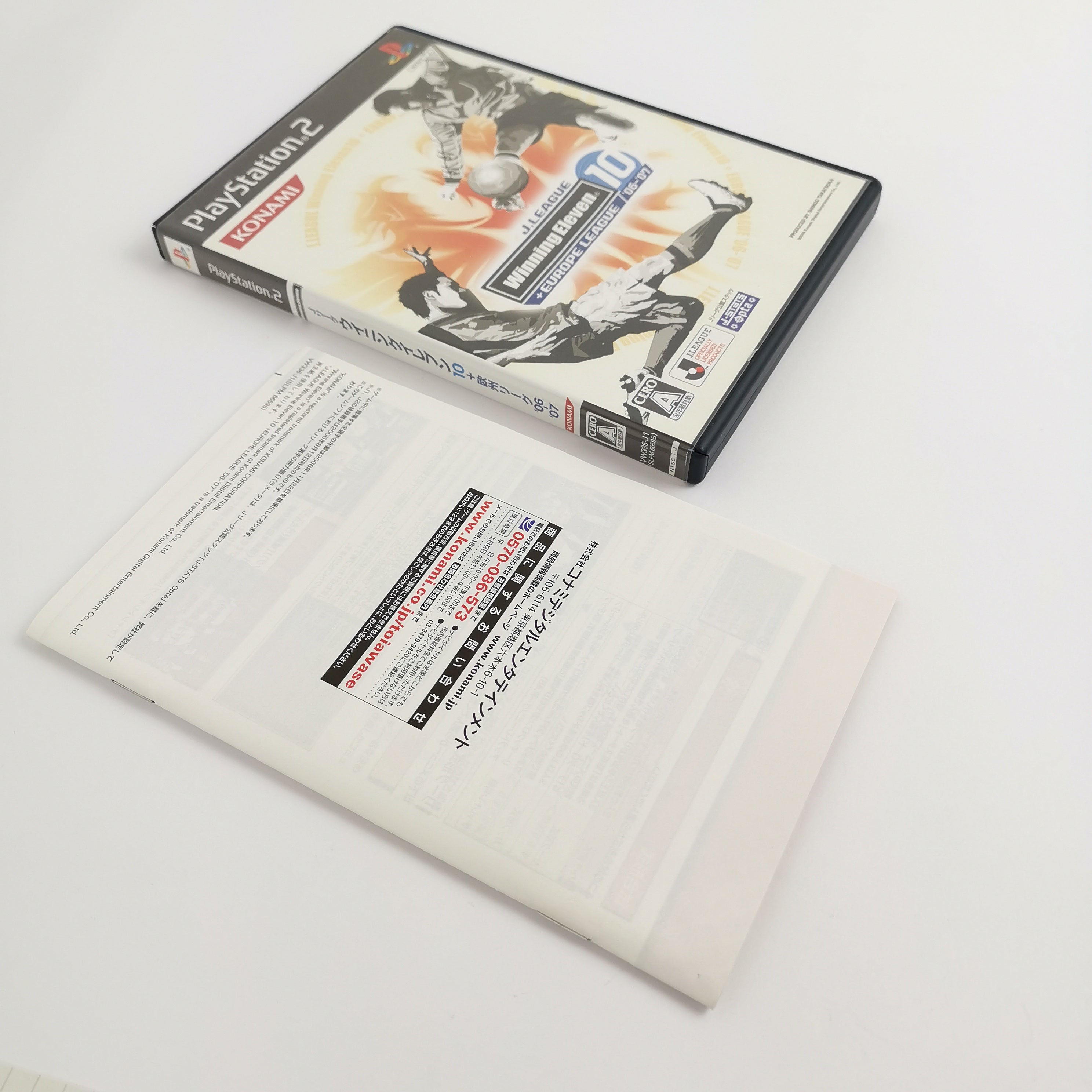 Playstation 2 Spiel – J League Winning Eleven 10 Europe League