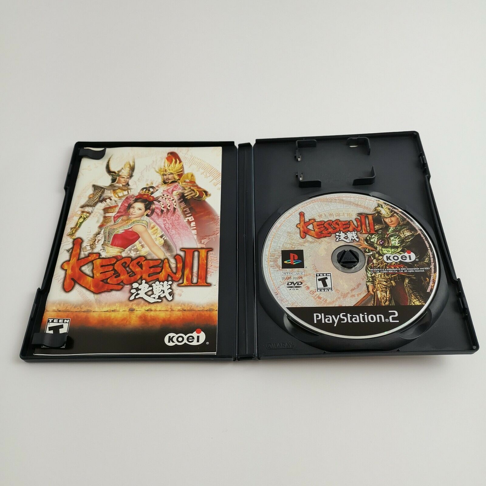Sony PlayStation 2 Spiel – Kessen II NTSC-U/C OVP