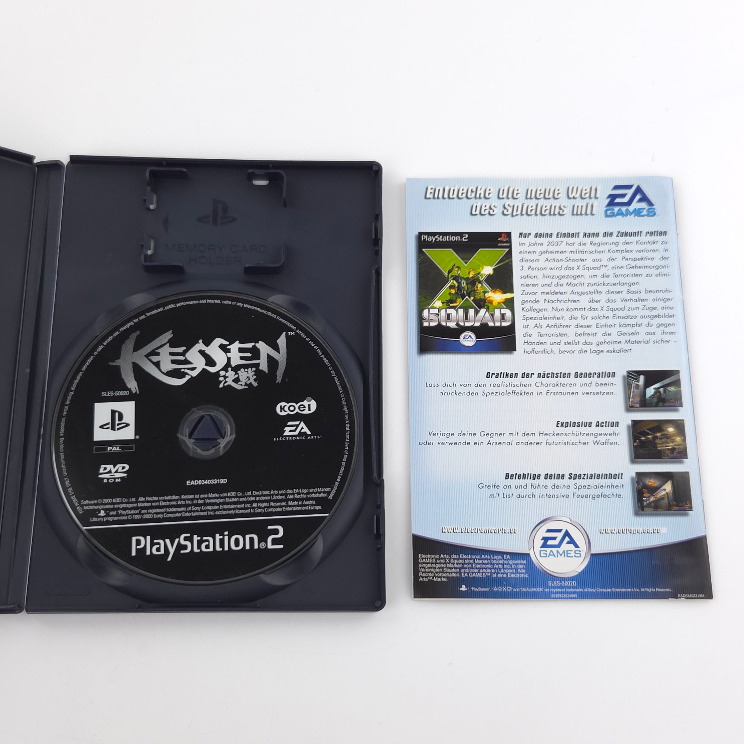 Playstation 2 Spiel – Kessen (PS2 OVP PAL gut)
