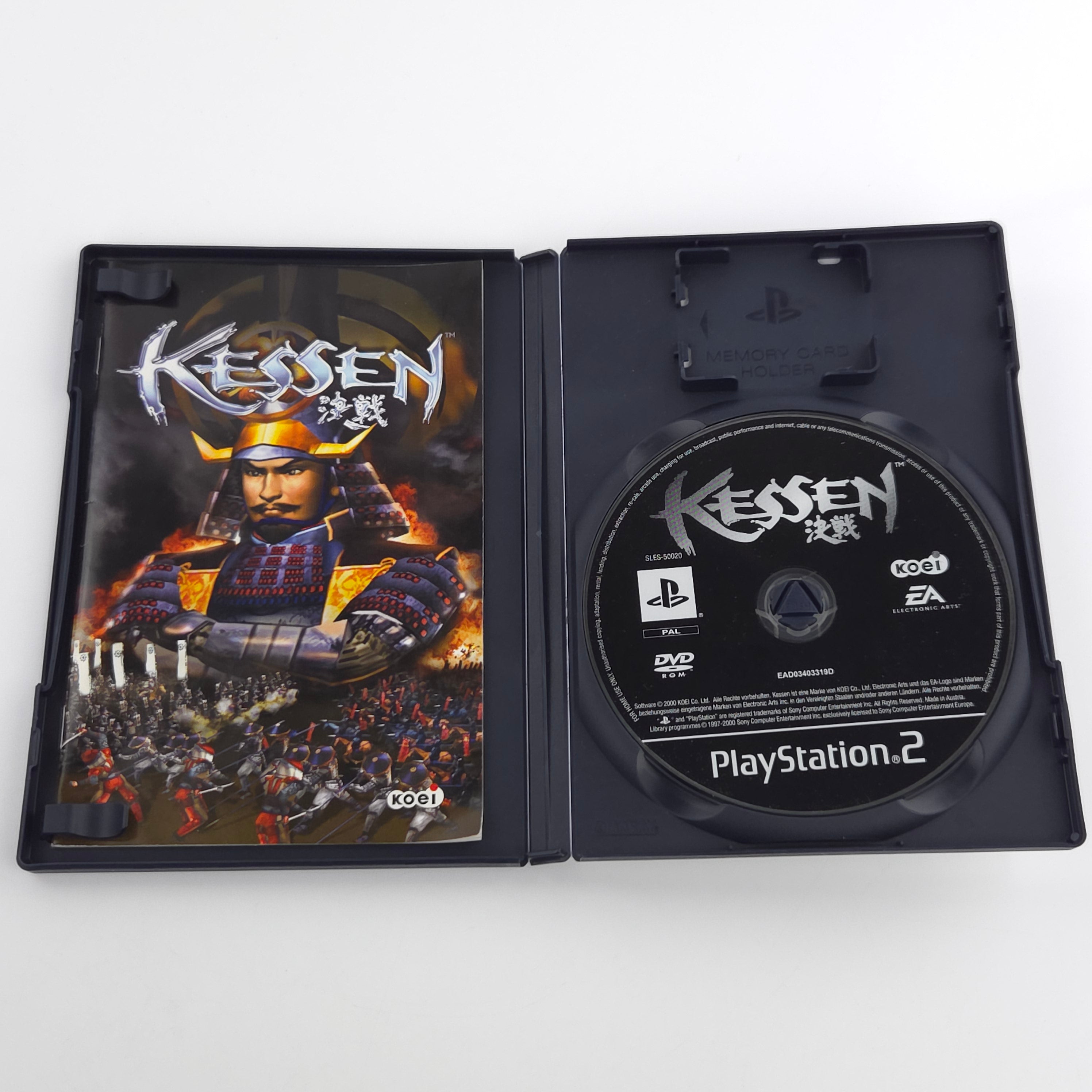 Playstation 2 Spiel – Kessen (PS2 OVP PAL gut)