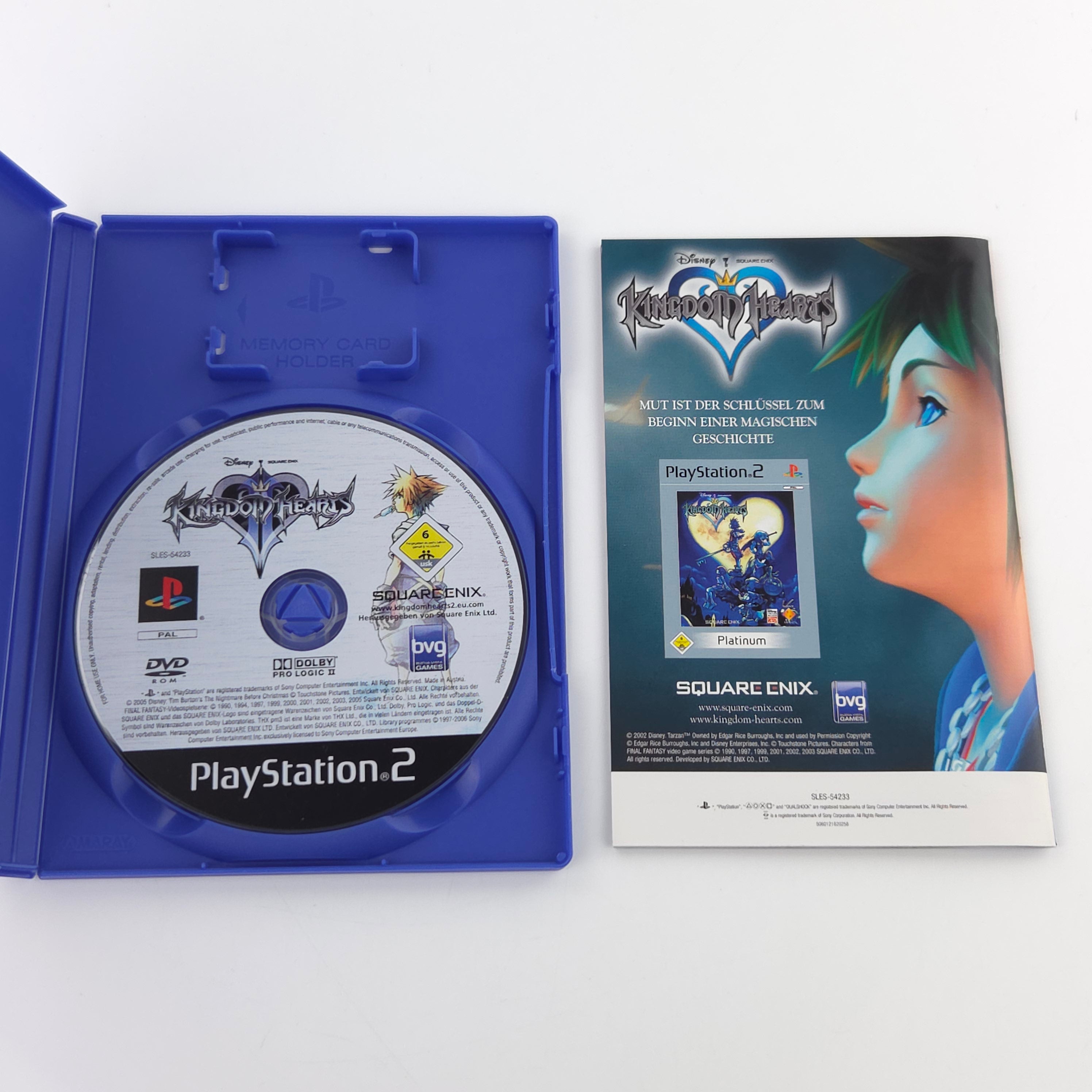 Playstation 2 Spiel – Kingdom Hearts II OVP PAL sehr gut