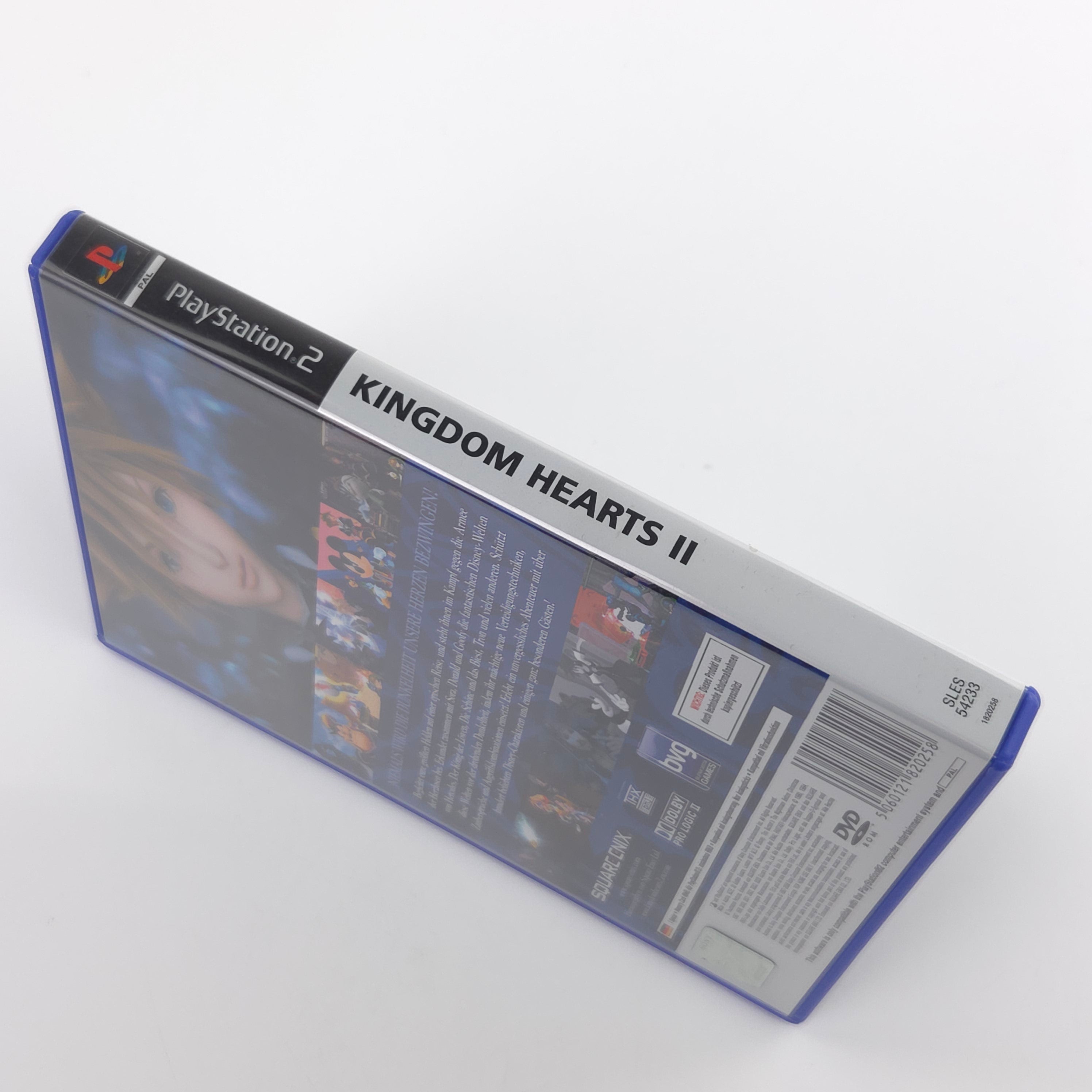 Playstation 2 Spiel – Kingdom Hearts II OVP PAL sehr gut