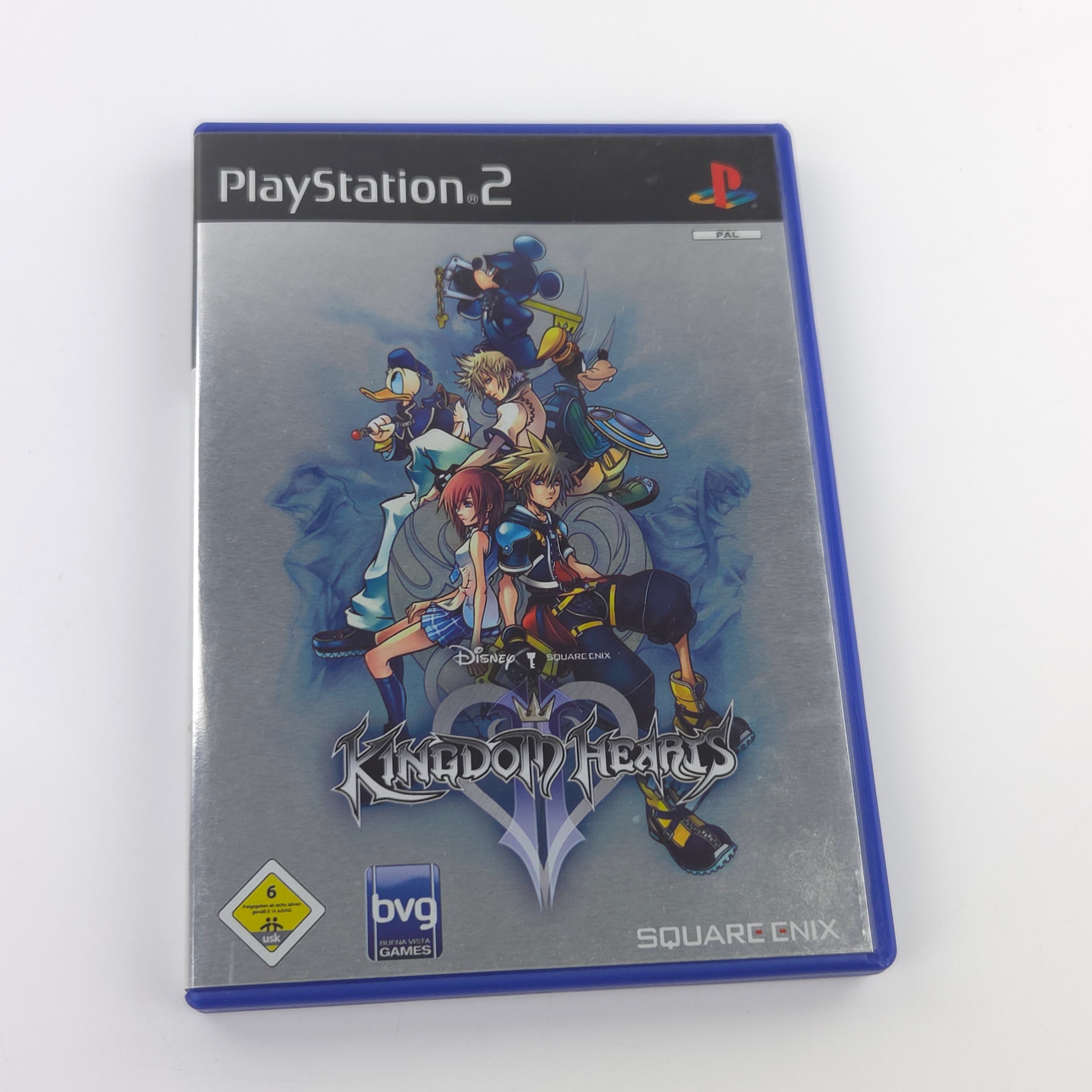 Playstation 2 Spiel – Kingdom Hearts II OVP PAL sehr gut