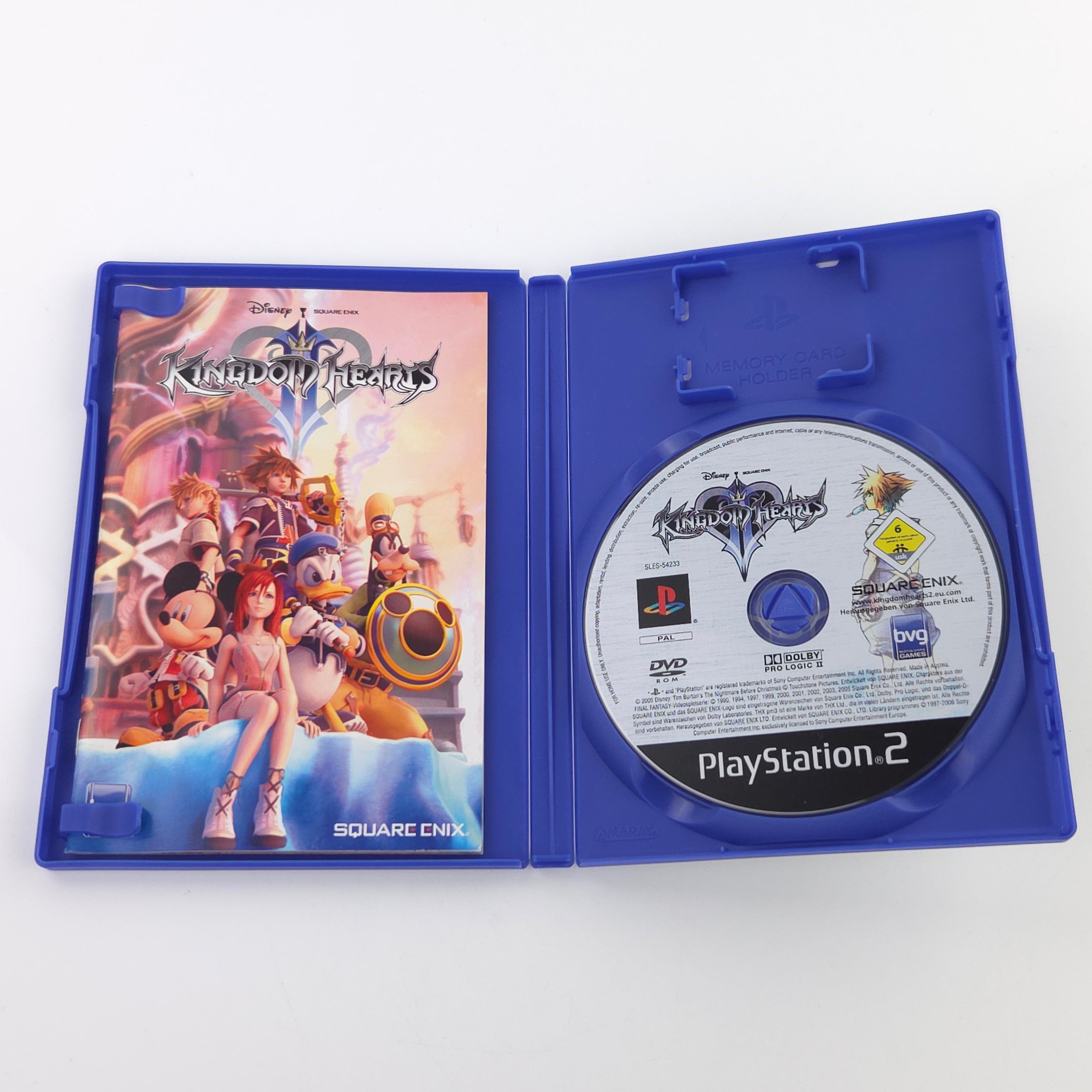 Playstation 2 Spiel – Kingdom Hearts II OVP PAL sehr gut