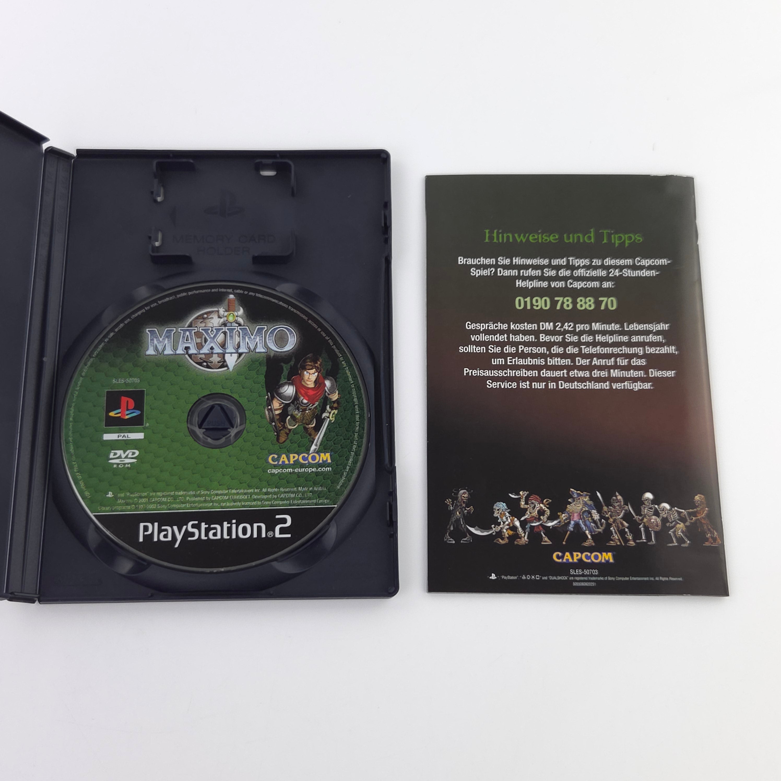Playstation 2 Spiel – Maximo PS2 OVP PAL Capcom