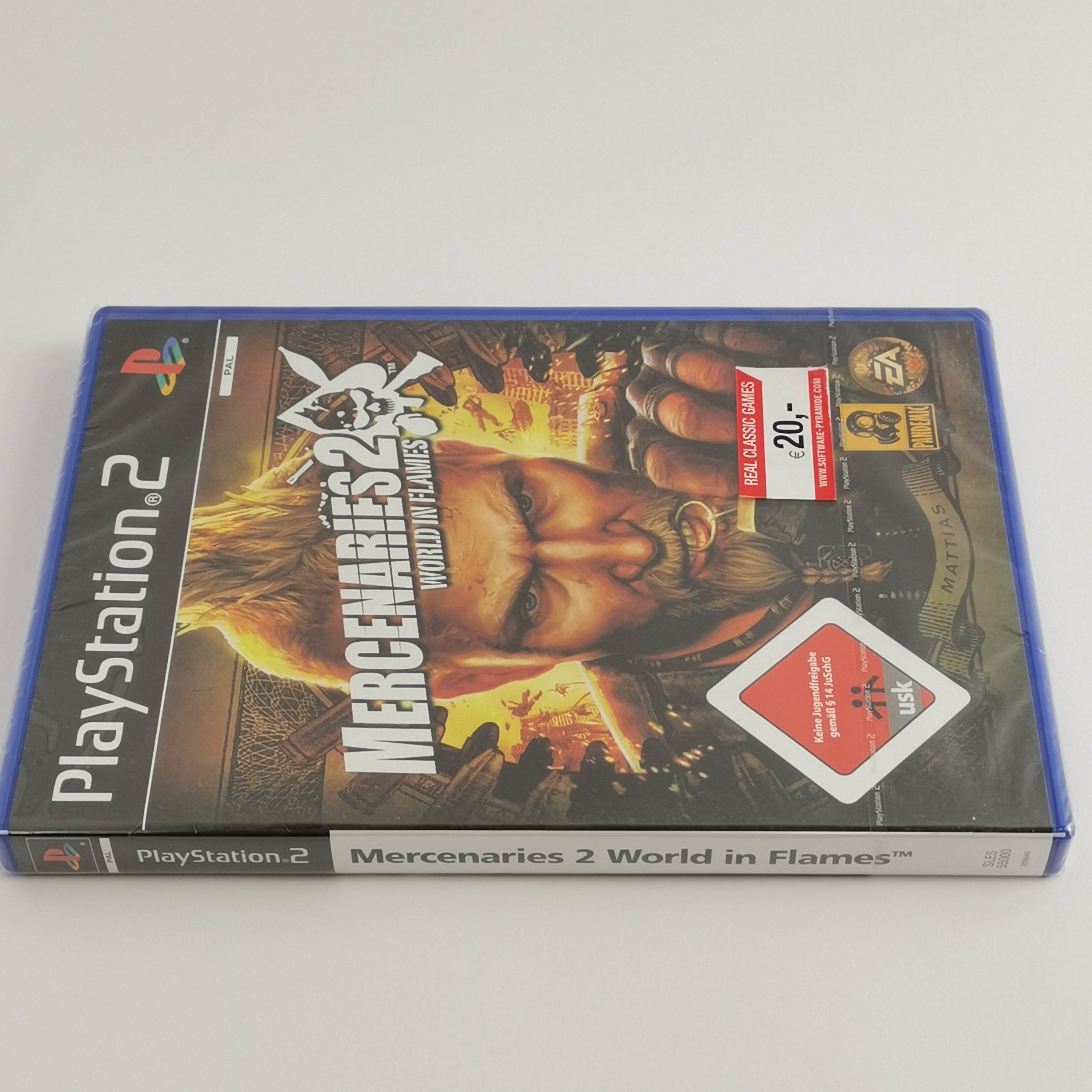 Sony Playstation 2 Spiel – Mercenaries 2 World in Flames NEU