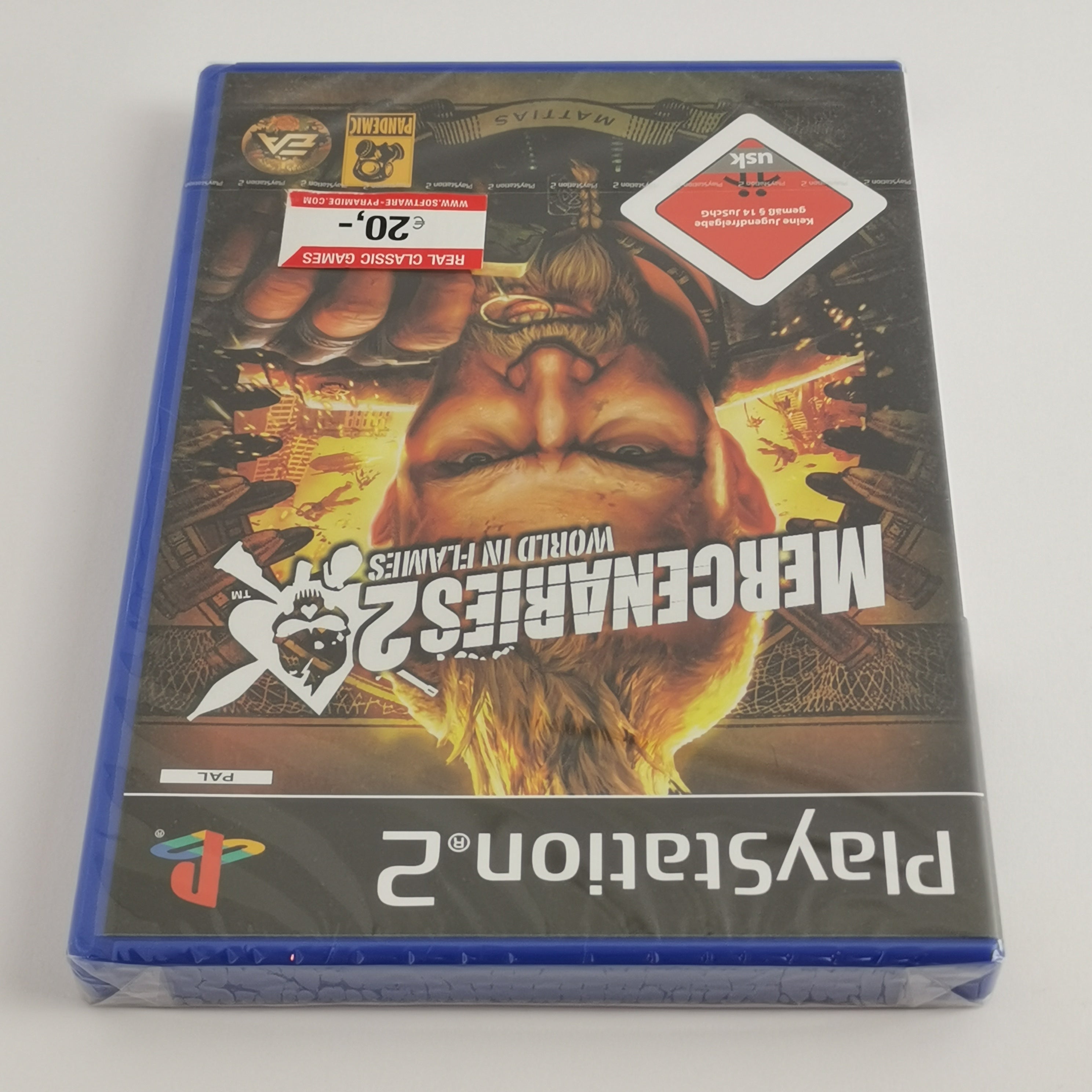 Sony Playstation 2 Spiel – Mercenaries 2 World in Flames NEU