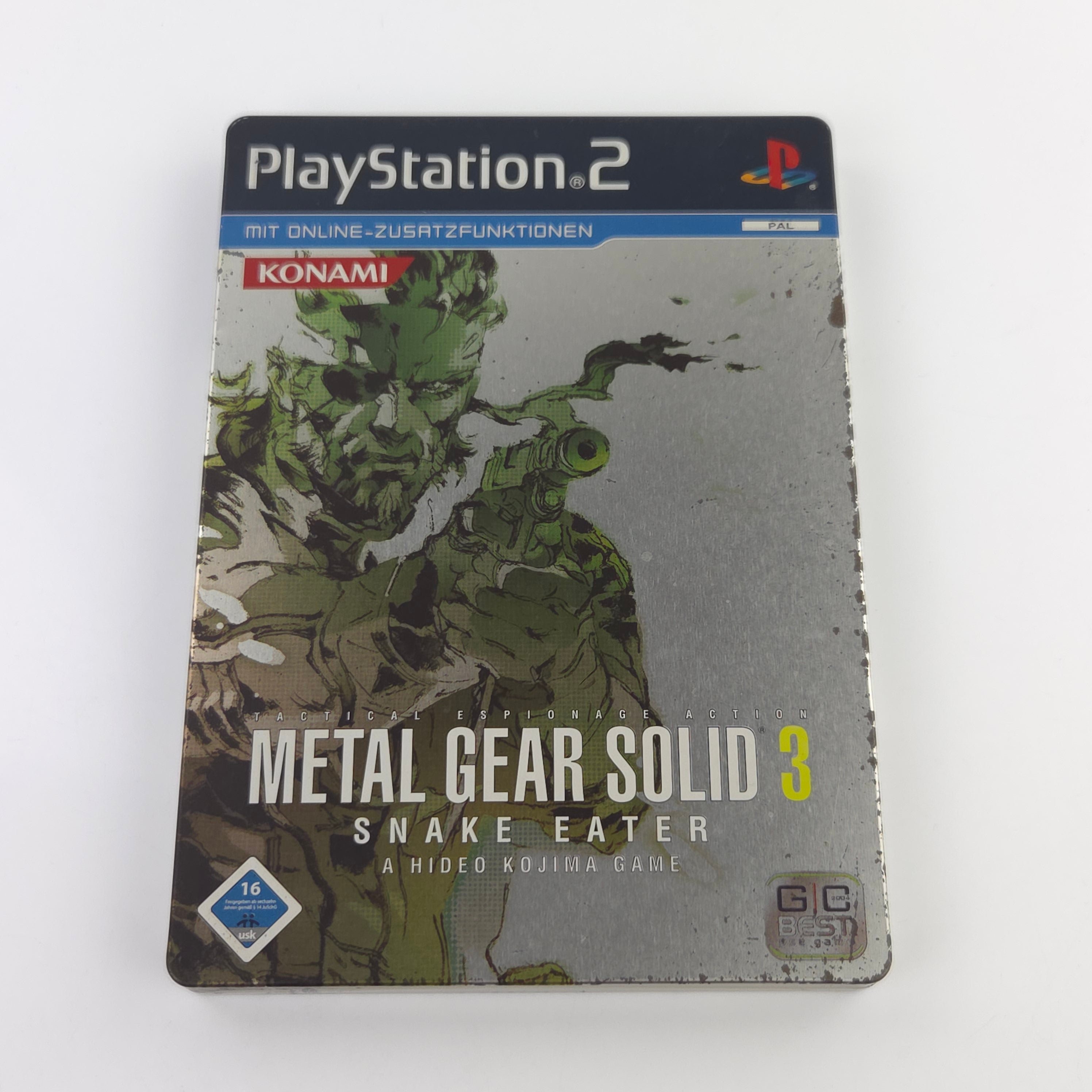 Playstation 2 Spiel – Metal Gear Solid 3 Snake Eater OVP