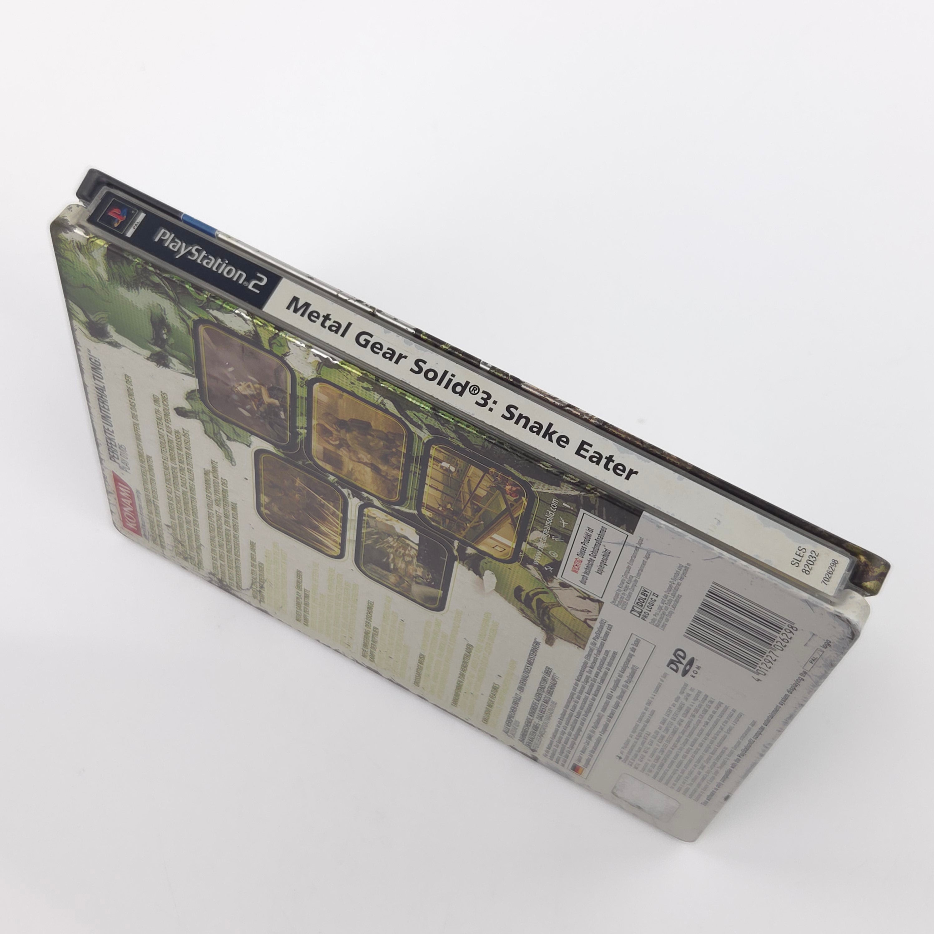 Playstation 2 Spiel – Metal Gear Solid 3 Snake Eater OVP