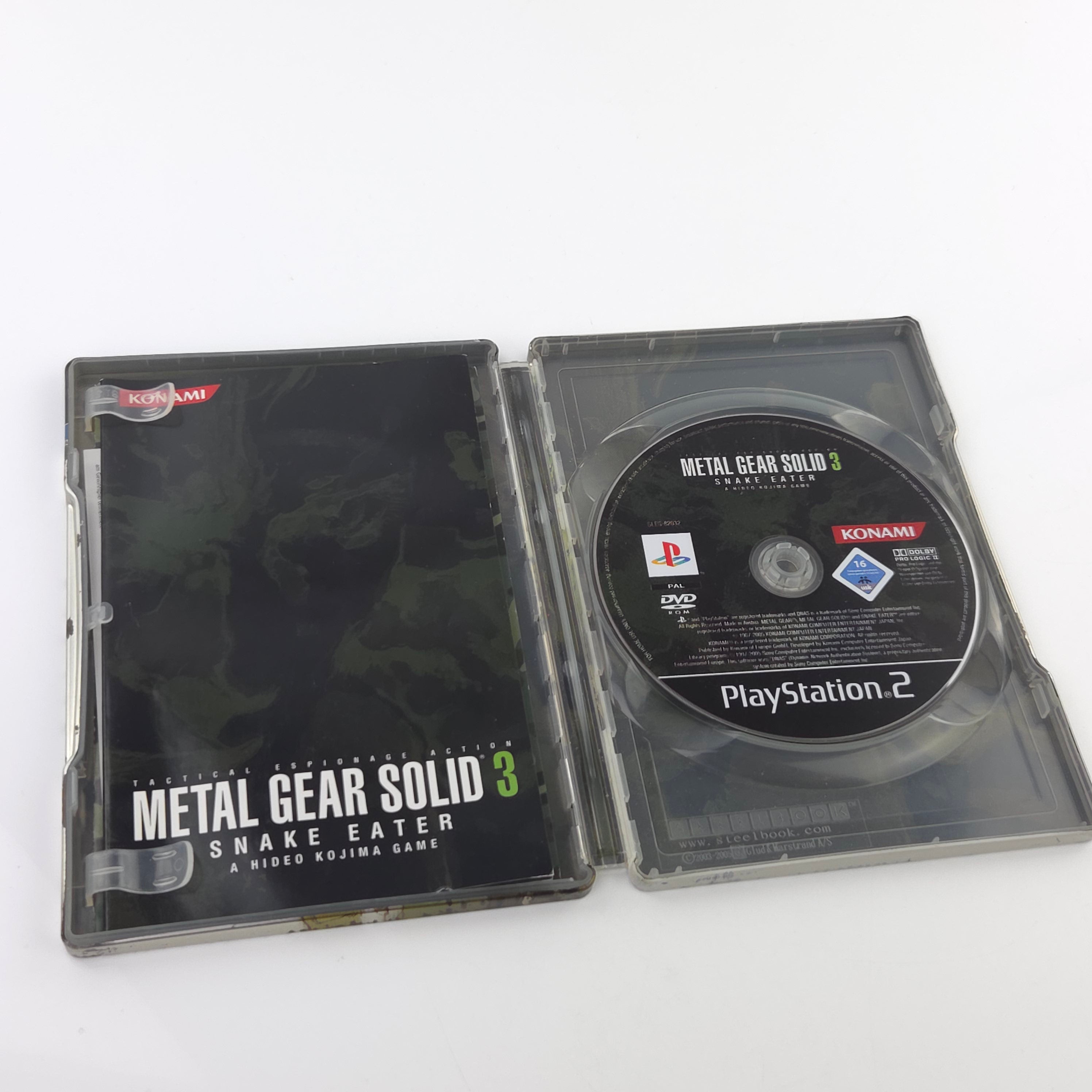 Playstation 2 Spiel – Metal Gear Solid 3 Snake Eater OVP