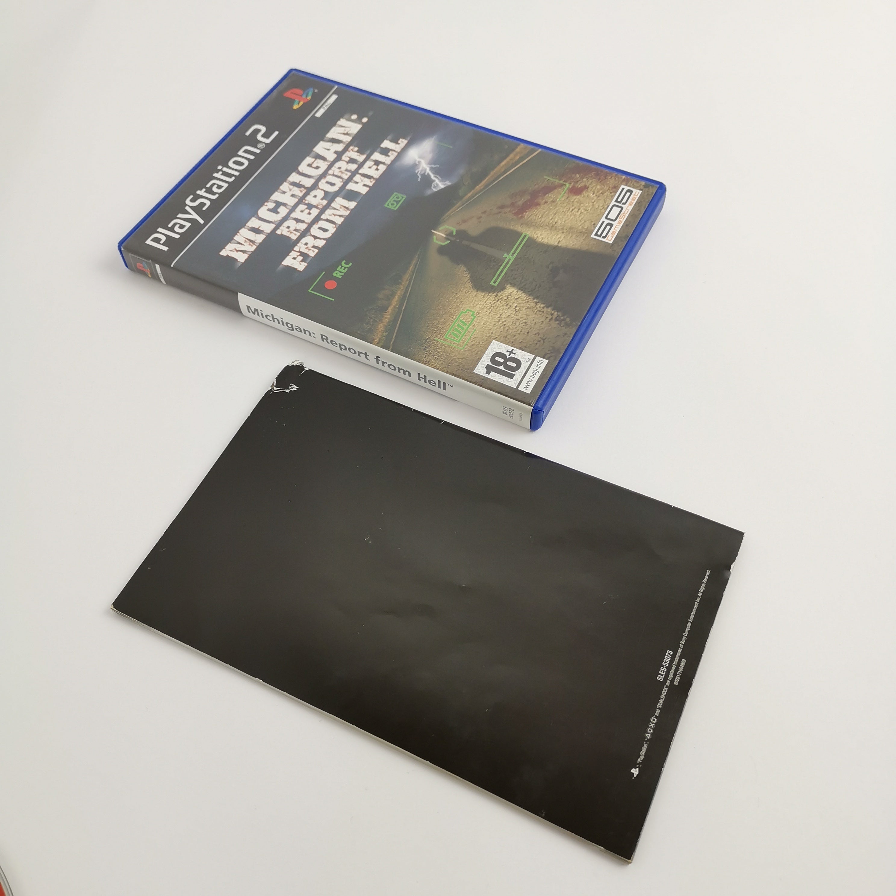 Playstation 2 Spiel – Michigan Report From Hell PS2 OVP PAL