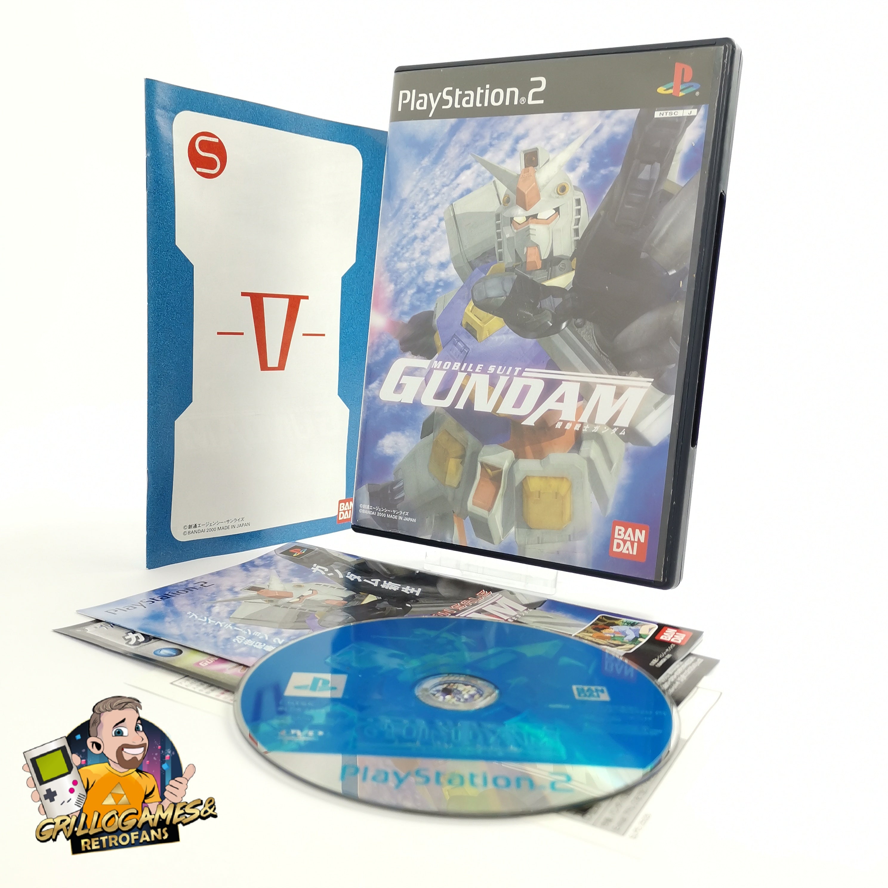 Playstation 2 Spiel – Mobile Suit Gundam PS2 NTSC-J OVP