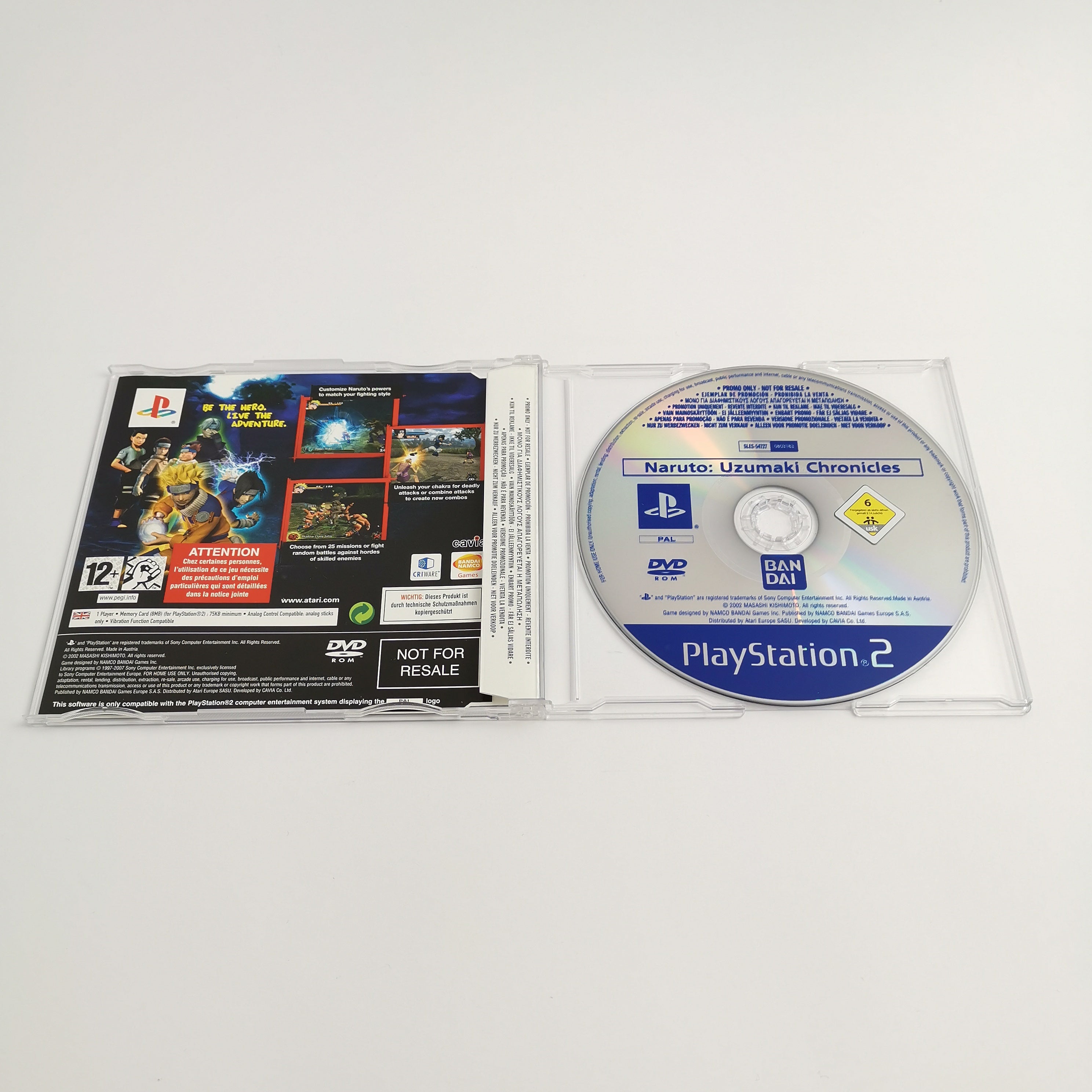 Playstation 2 Spiel – Naruto Uzumaki Chronicles Promo Disc