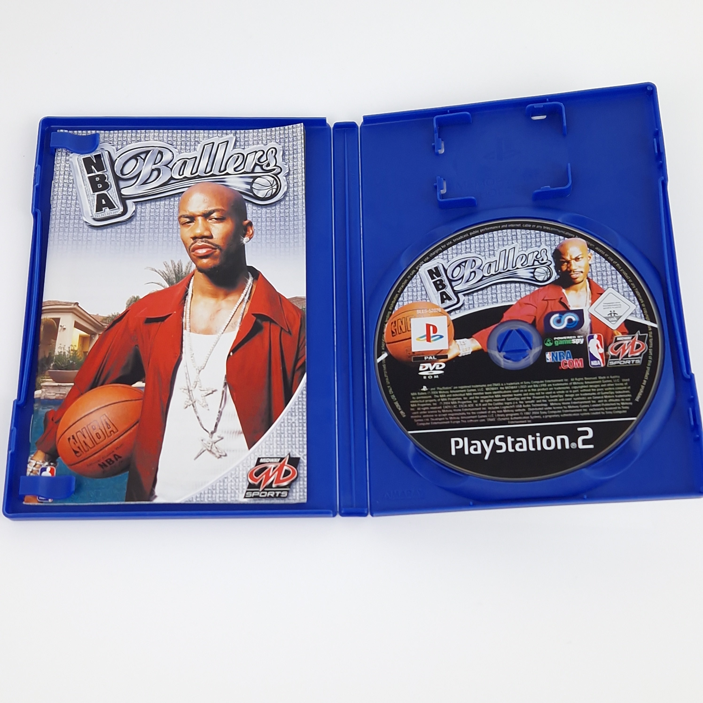 Playstation 2 Spiel – NBA Ballers Basketball OVP PAL
