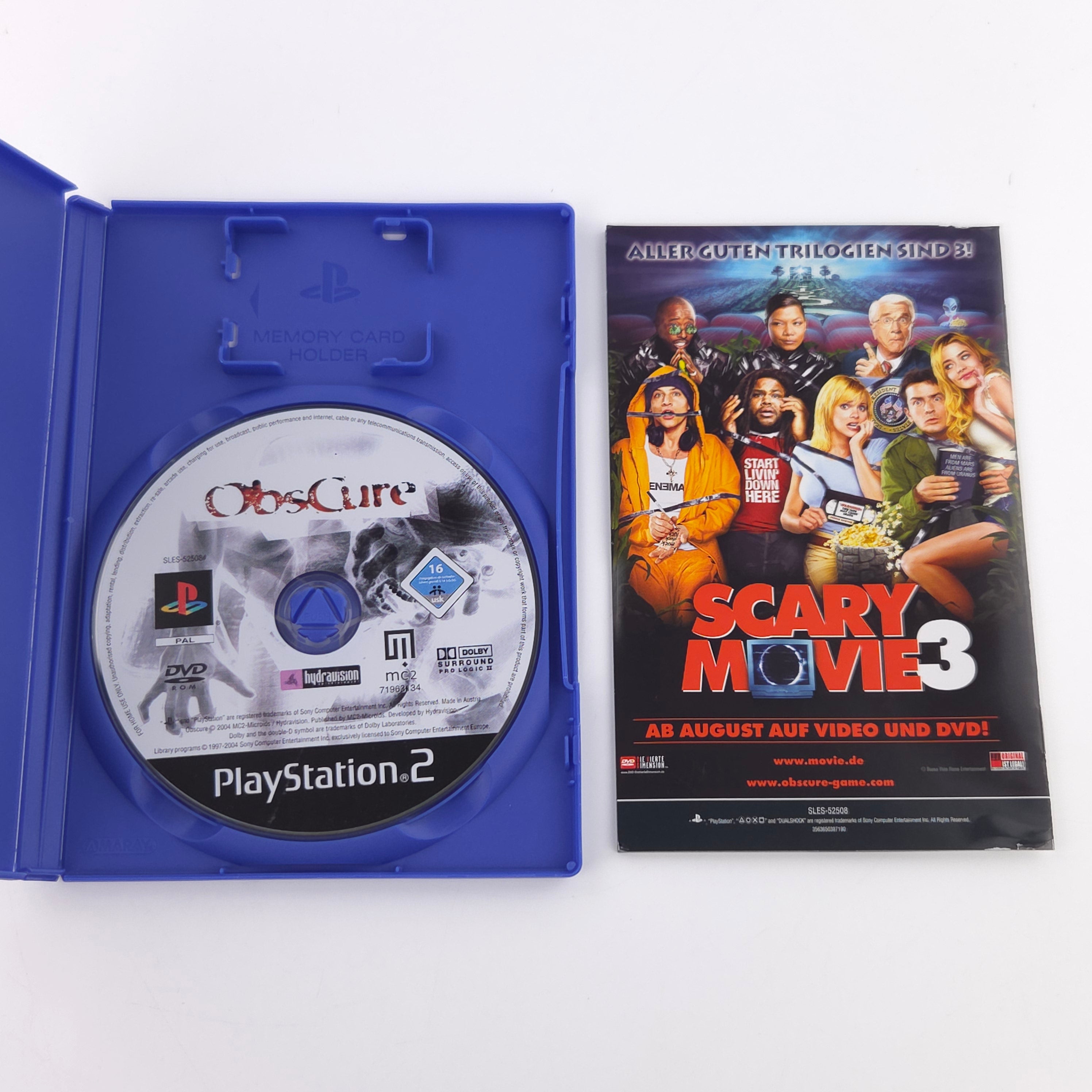 Playstation 2 Spiel – Obscure (PS2 OVP PAL gut)
