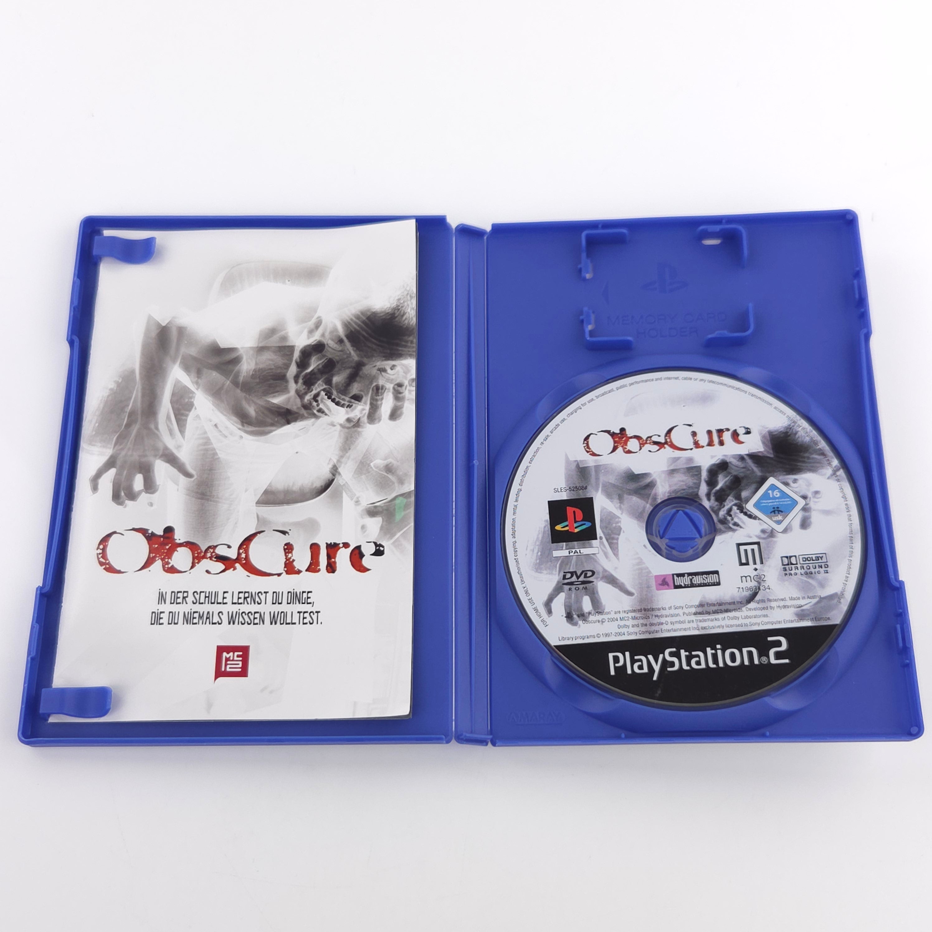Playstation 2 Spiel – Obscure (PS2 OVP PAL gut)