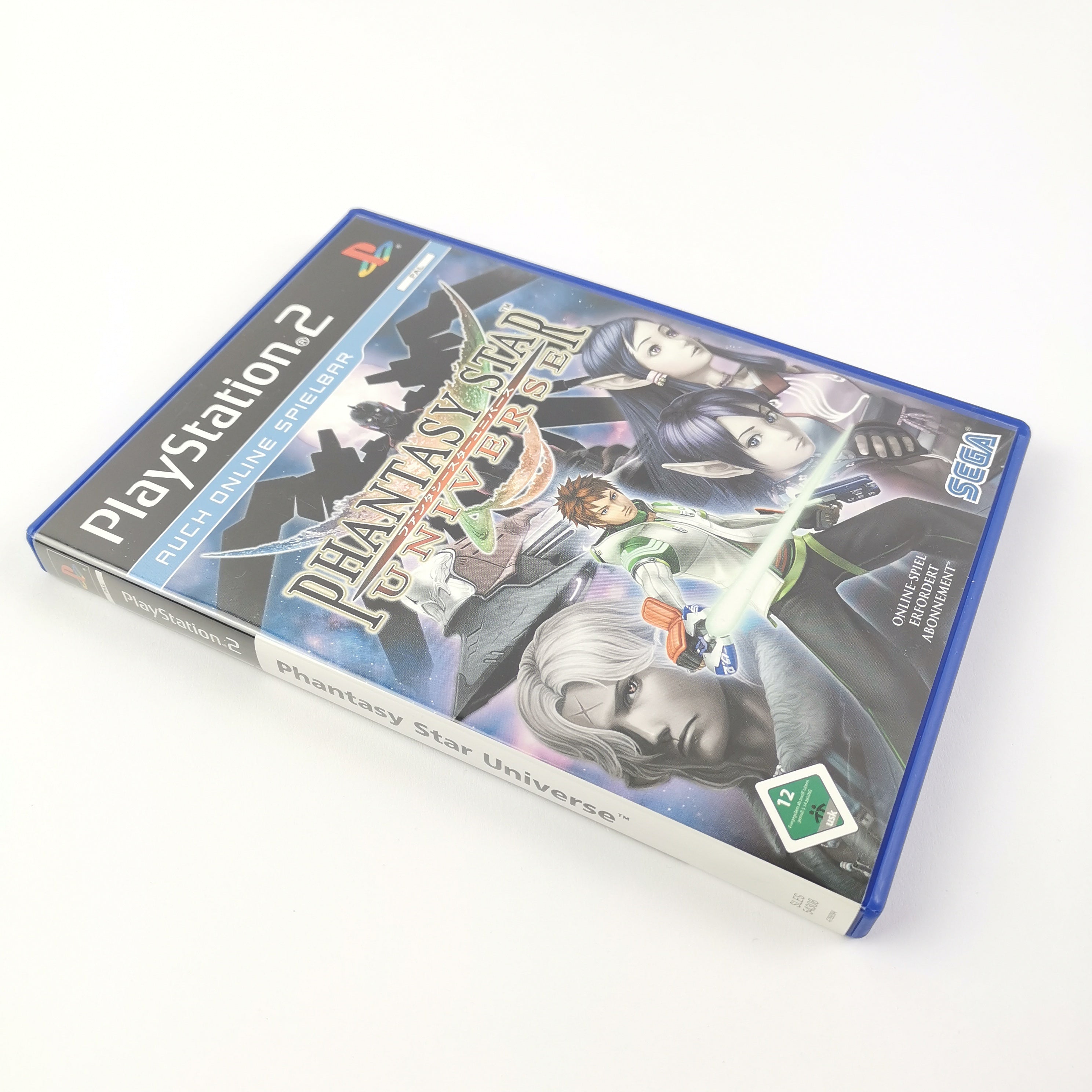 Playstation 2 Spiel – Phantasy Star Universe OVP USA Guide