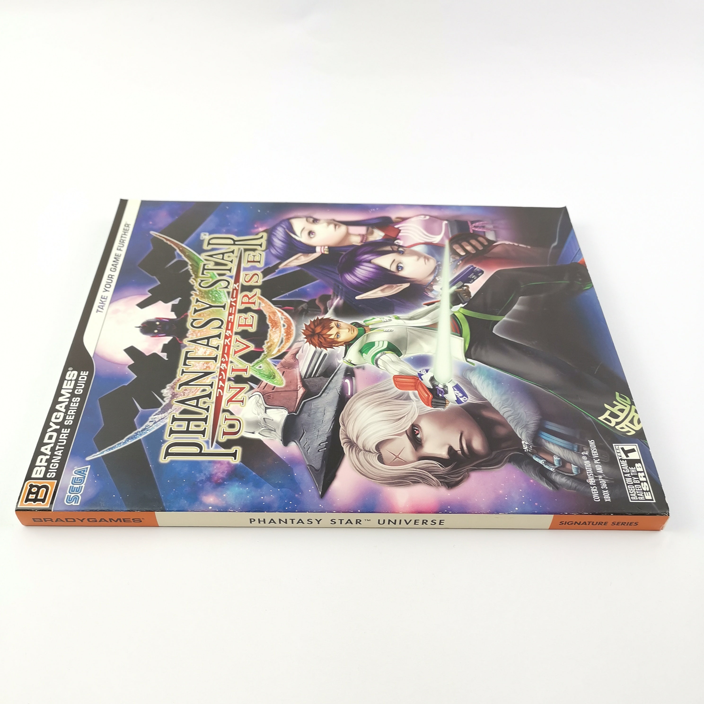 Playstation 2 Spiel – Phantasy Star Universe OVP USA Guide