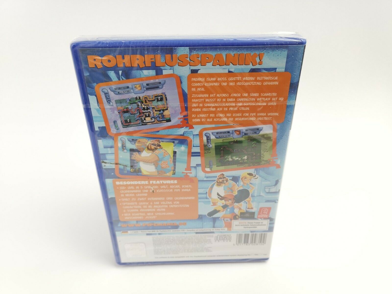 PlayStation 2 Spiel – Pipe Mania (PS2 Neu Verschweisst)