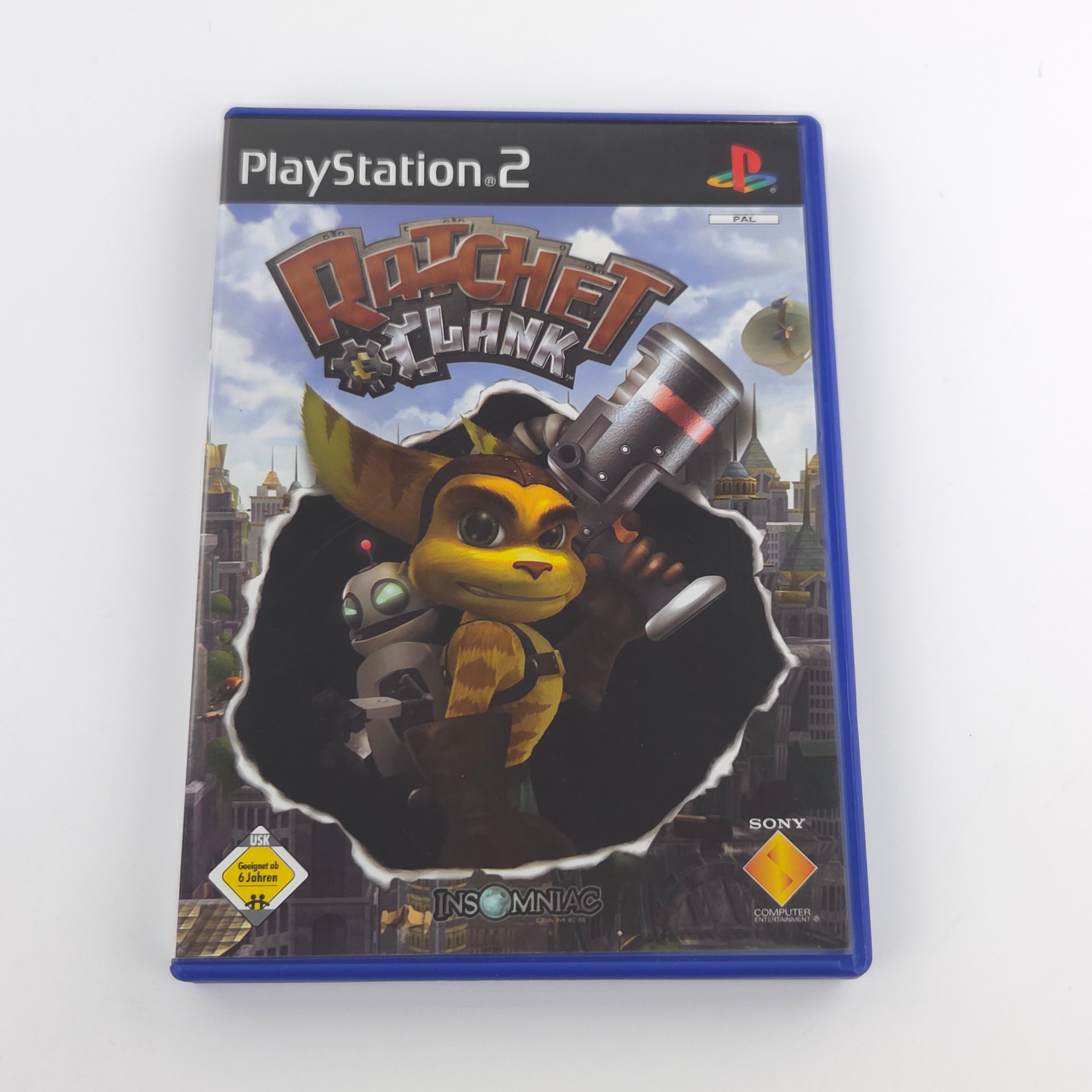 Playstation 2 Spiel – Ratchet & Clank (PS2 OVP PAL)