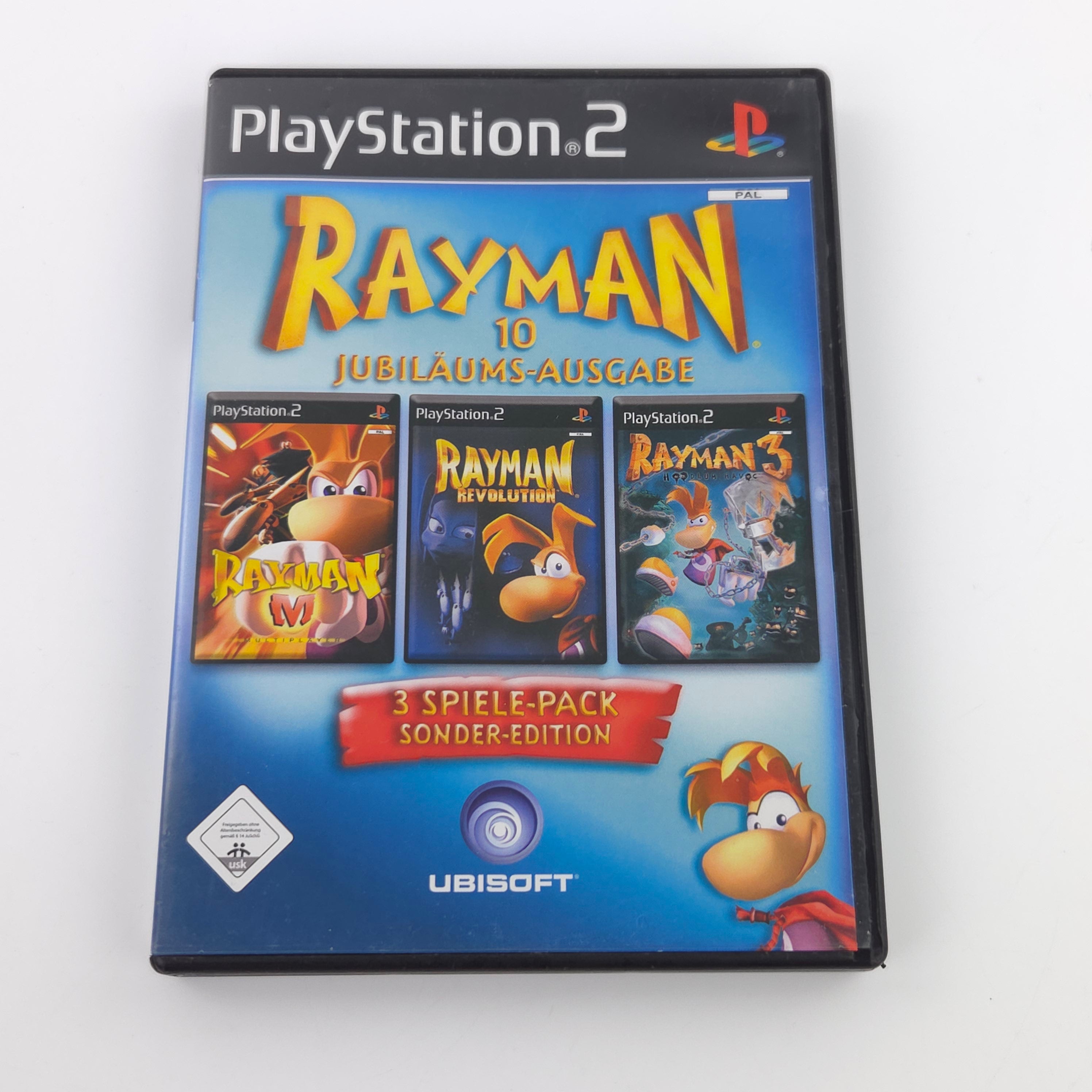 Playstation 2 Spiel – Rayman 10 Jubiläums-Ausgabe OVP PAL