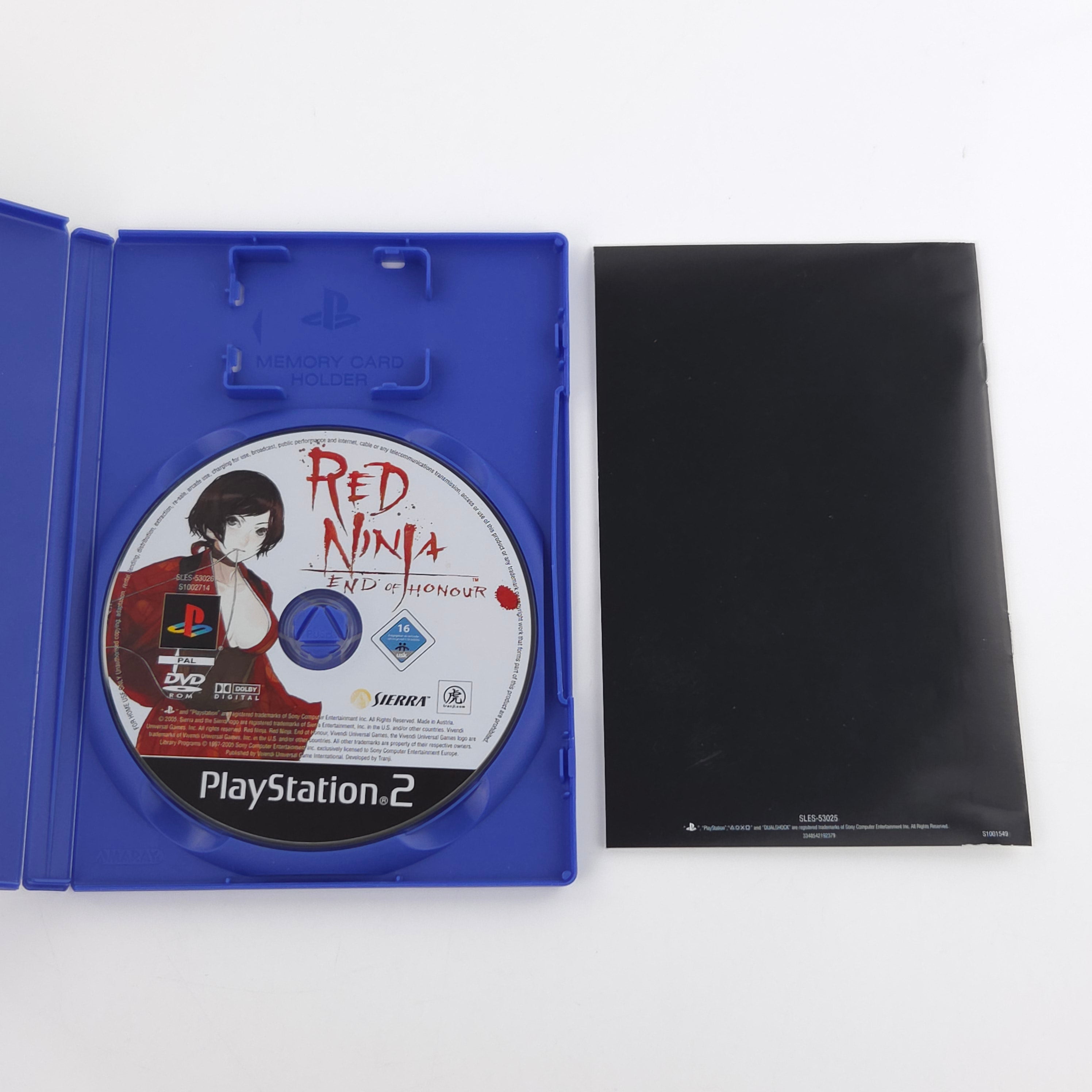 Playstation 2 Spiel – RED Ninja End of Honour (PS2 OVP)