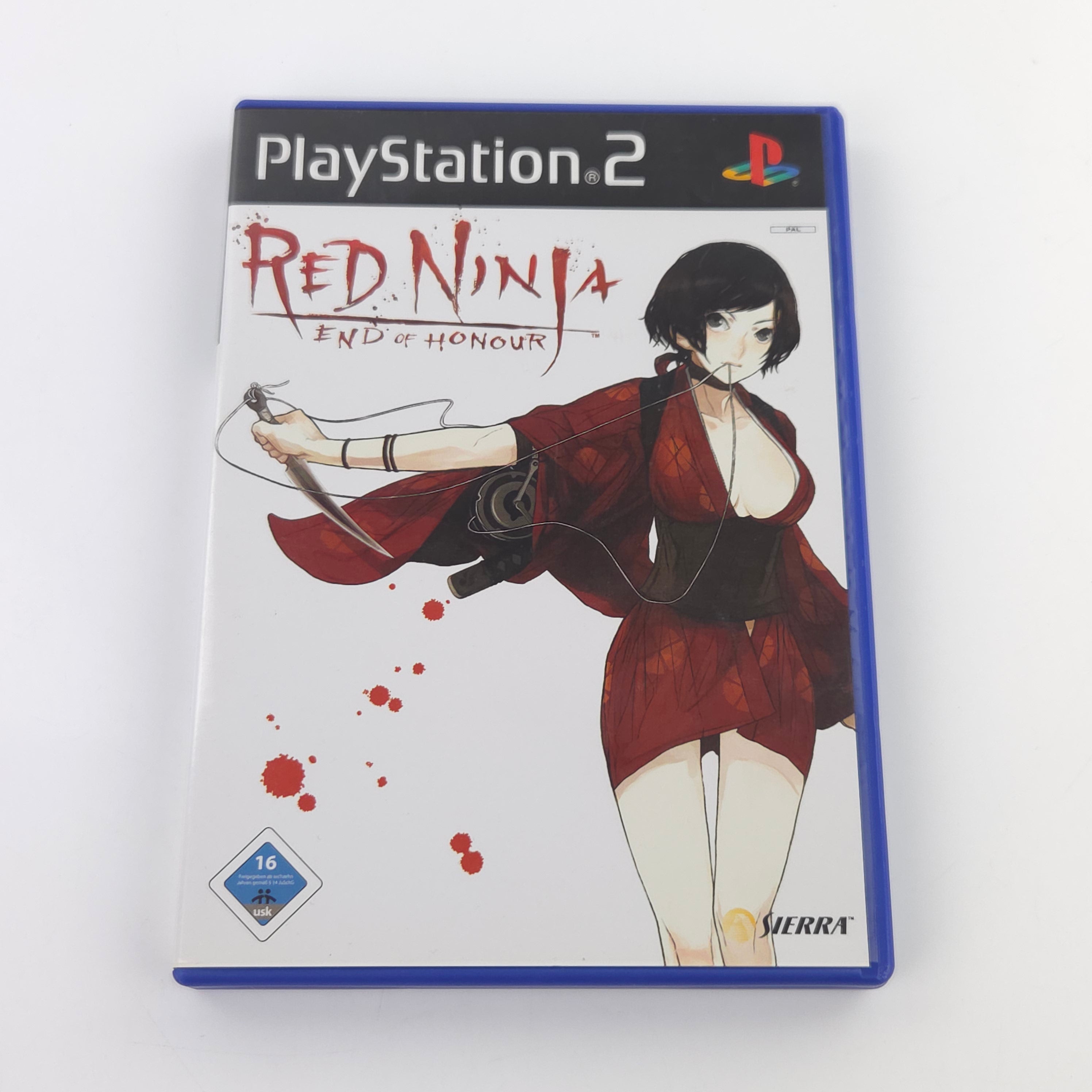 Playstation 2 Spiel – RED Ninja End of Honour (PS2 OVP)
