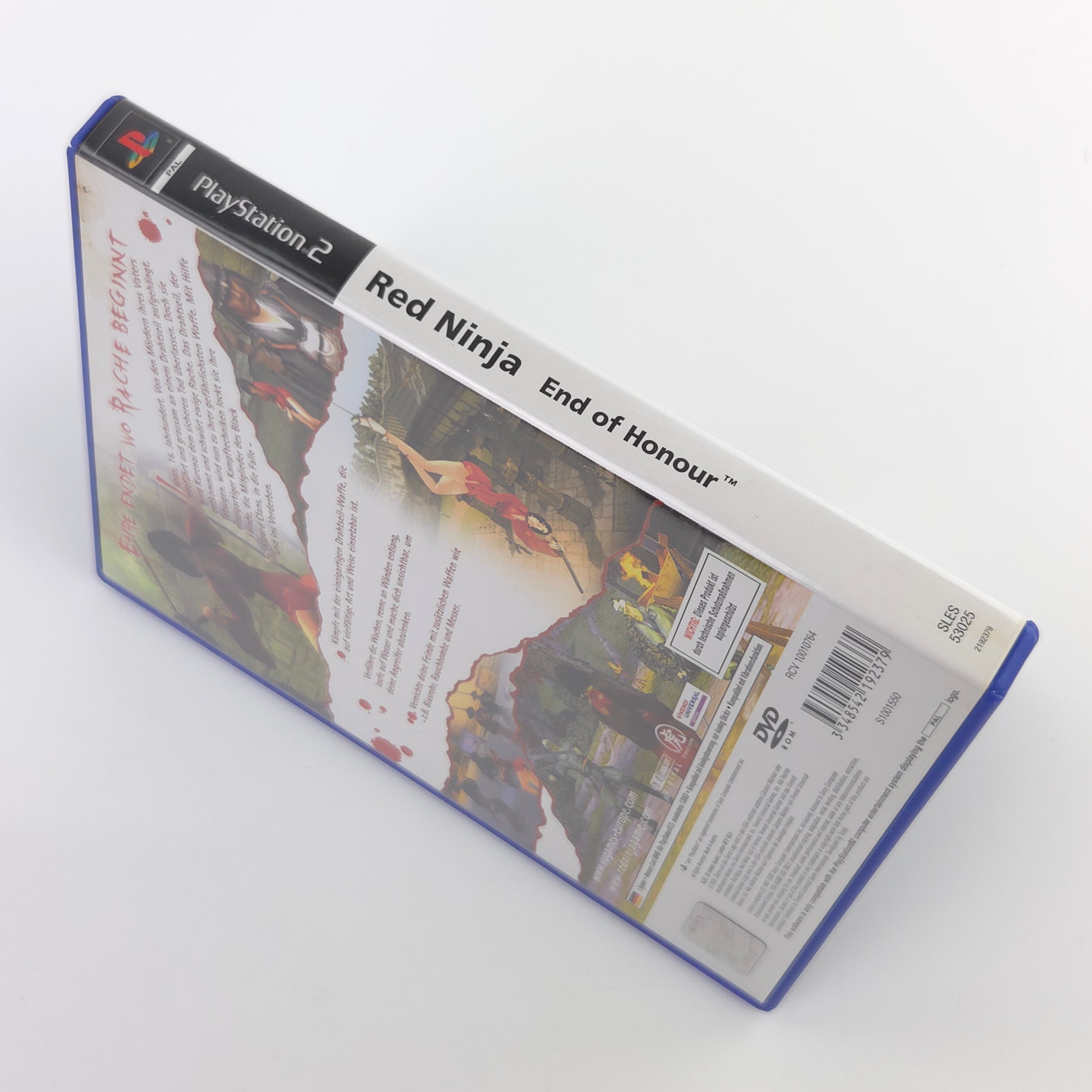 Playstation 2 Spiel – RED Ninja End of Honour (PS2 OVP)