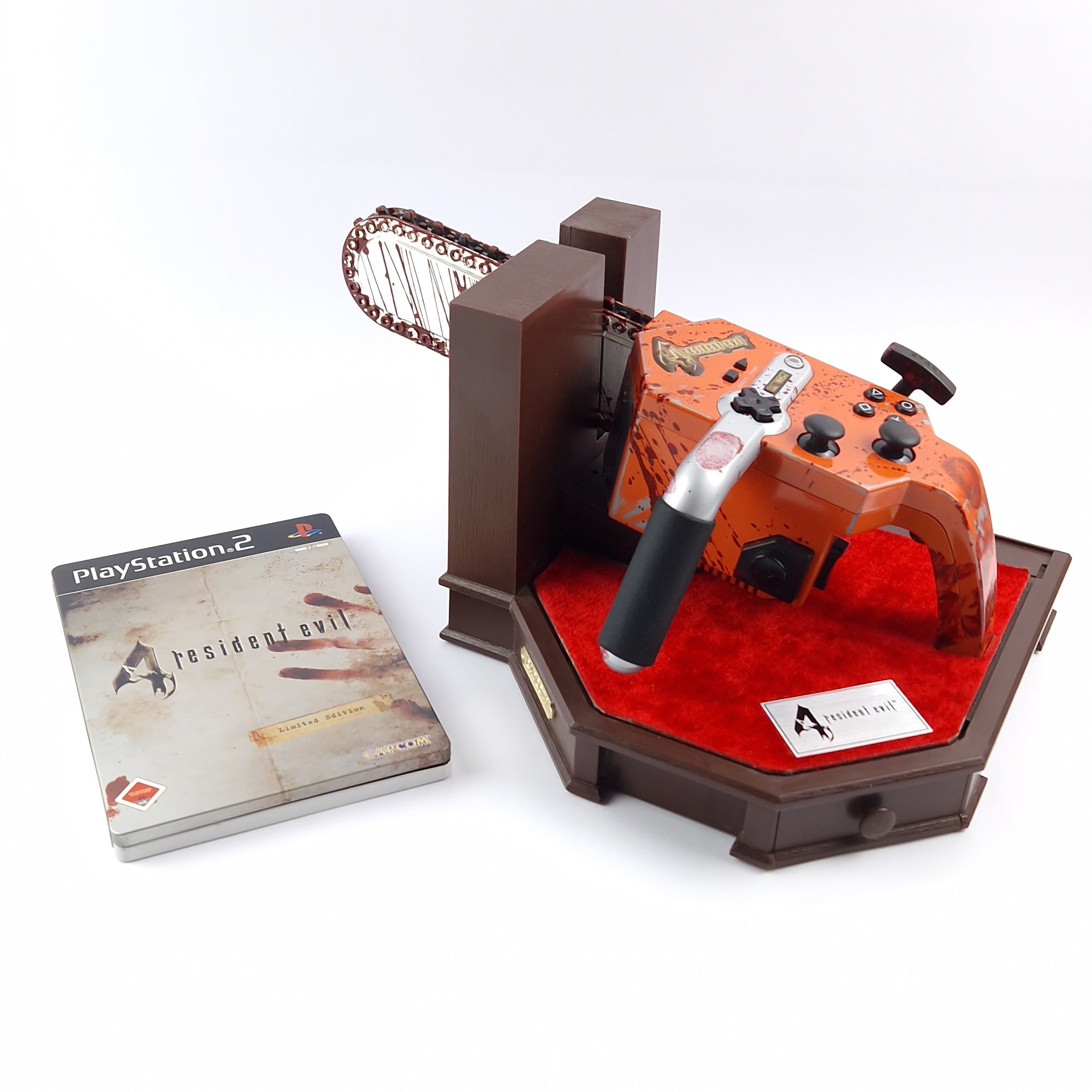 Playstation 2 Spiel Resident Evil 4 Limited Edition Controller