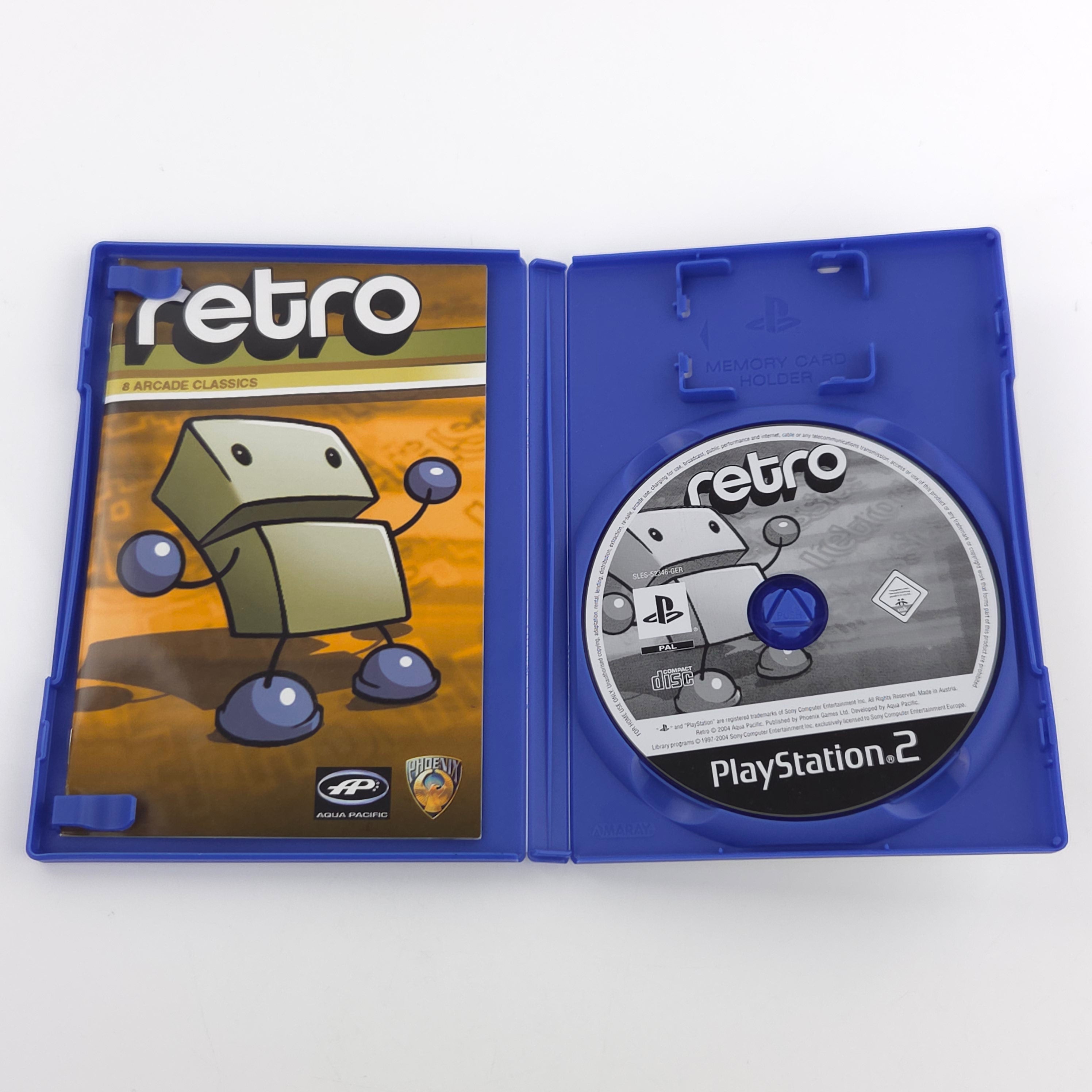 Playstation 2 Spiel – Retro 8 Arcade Classics (OVP PAL)