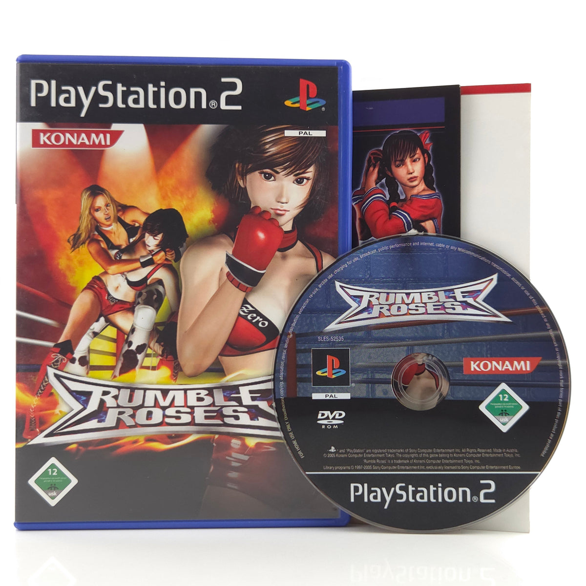 Sony PlayStation 2 Spiel Rumble Roses OVP PAL