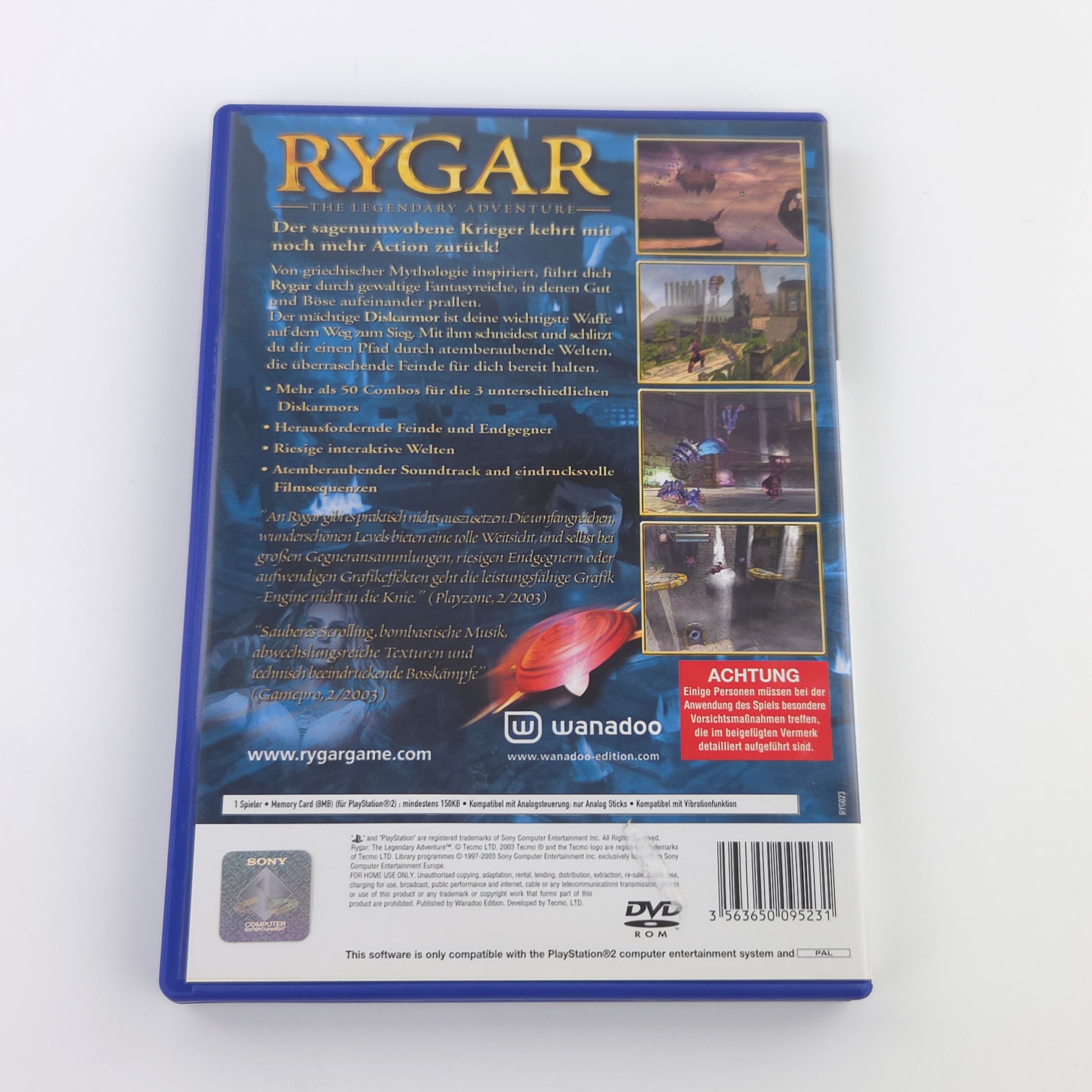 Playstation 2 Spiel – Rygar The Legendary Adventure (OVP)