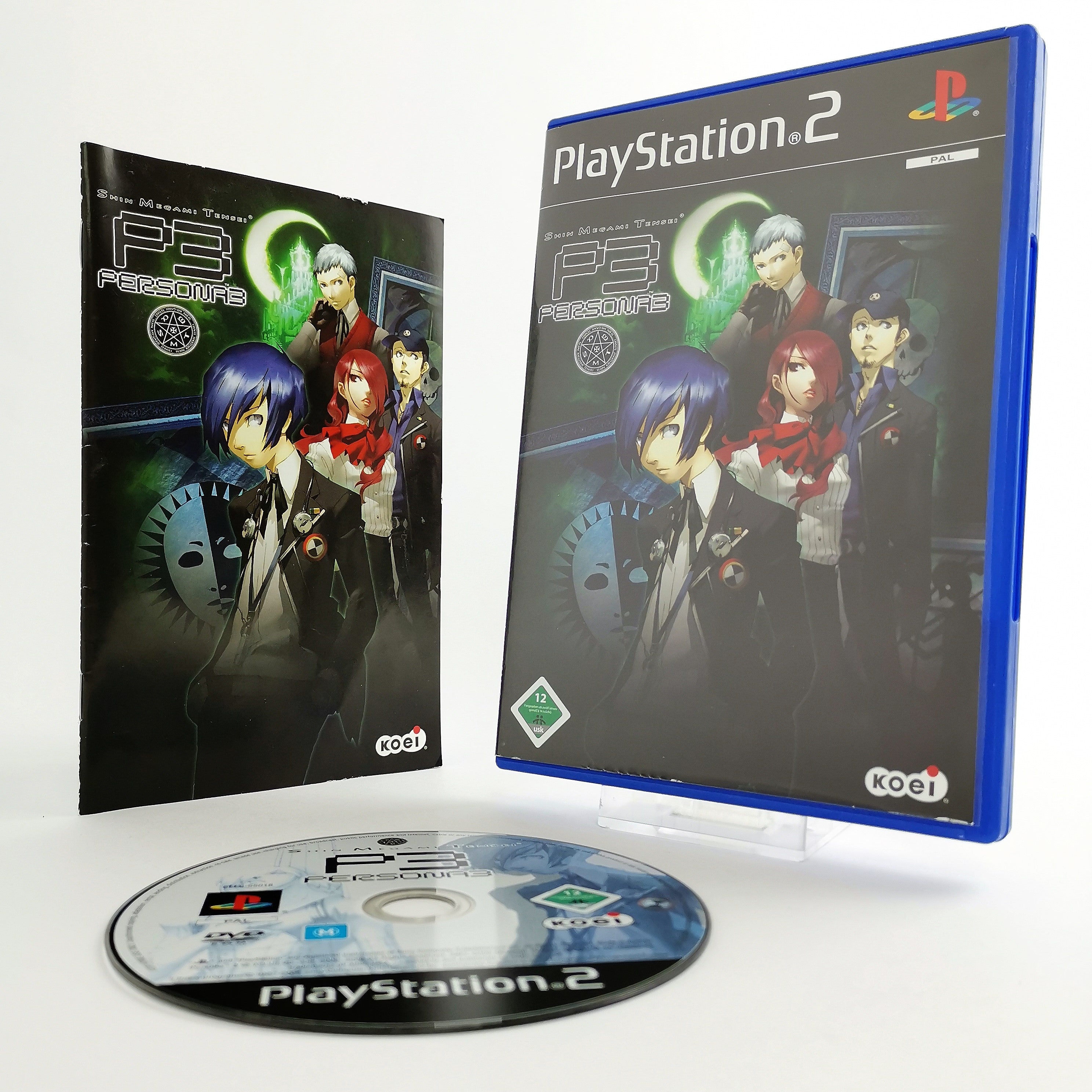 Playstation 2 Spiel – Shin Megami Tensei P3 Persona 3 OVP PAL