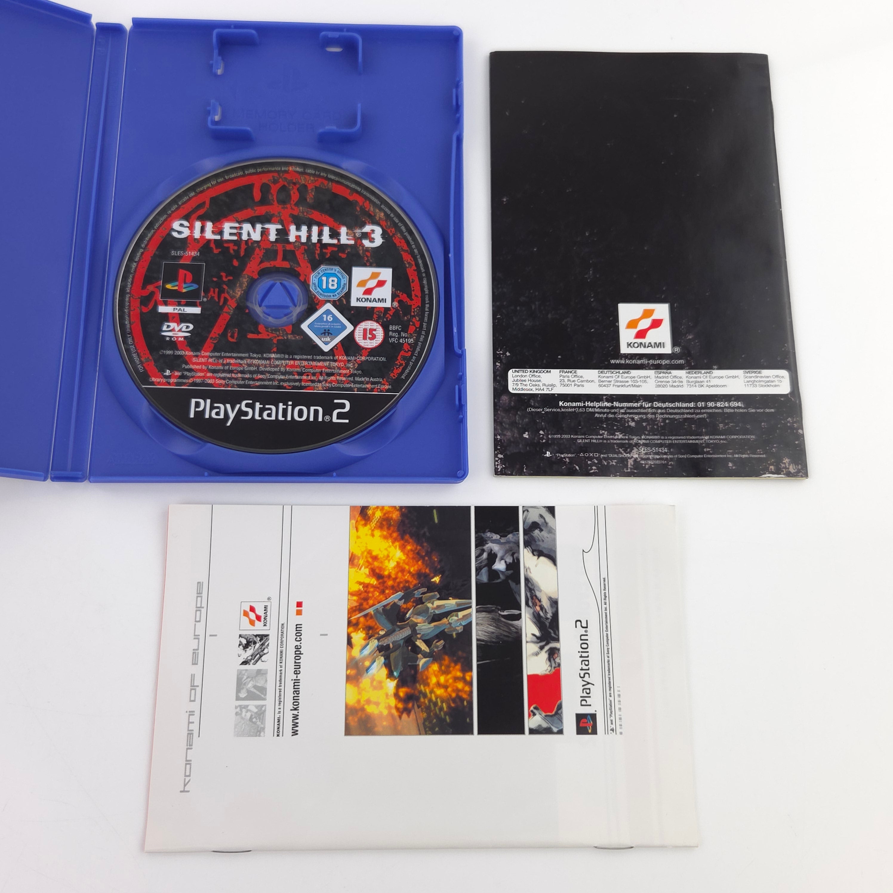 Playstation 2 Spiel – Silent Hill 3 OVP PAL