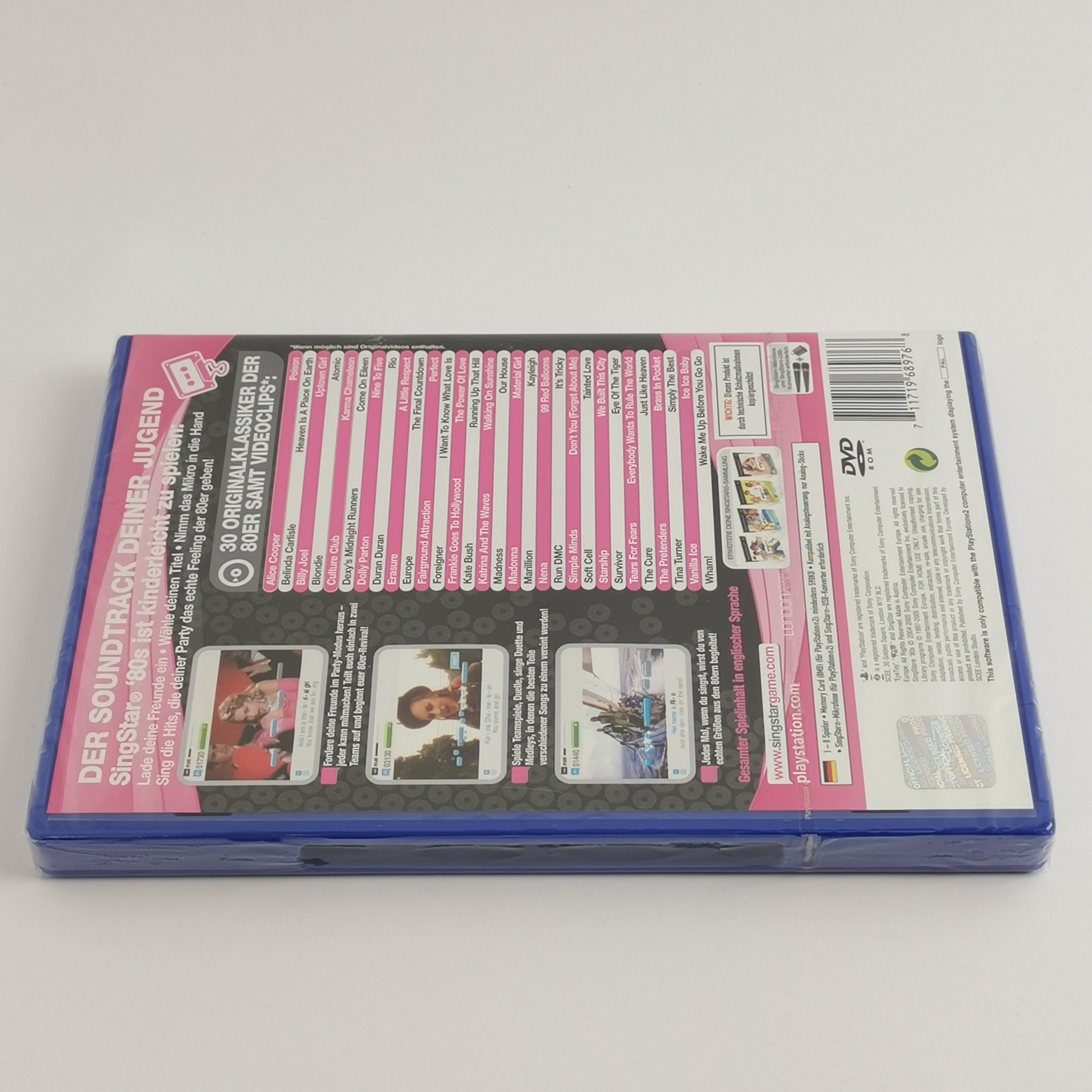 Playstation 2 Spiel – Singstar 80s (PS2 OVP Neu PAL)