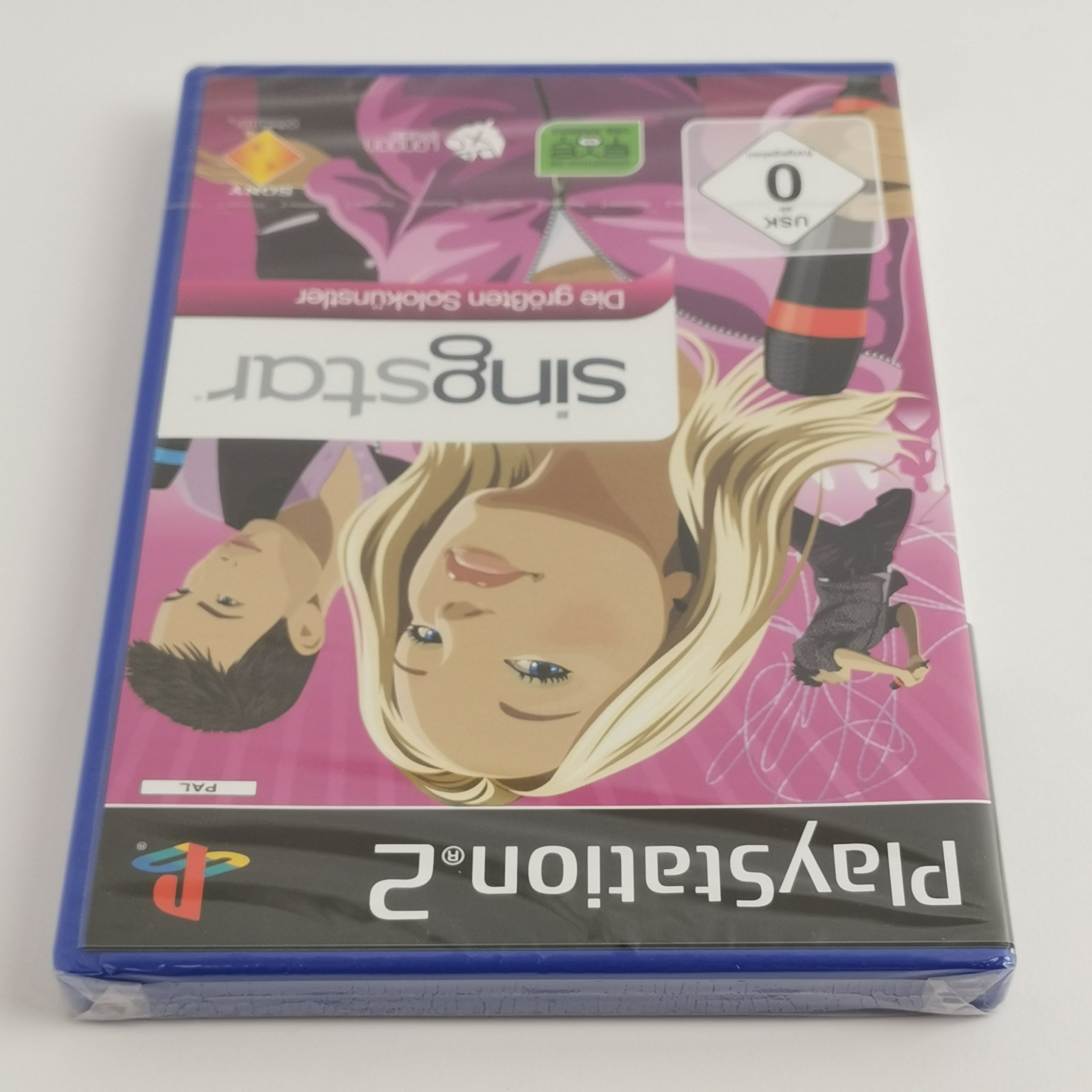 Sony Playstation 2 Spiel – Singstar Die größten Solokünstler Neu