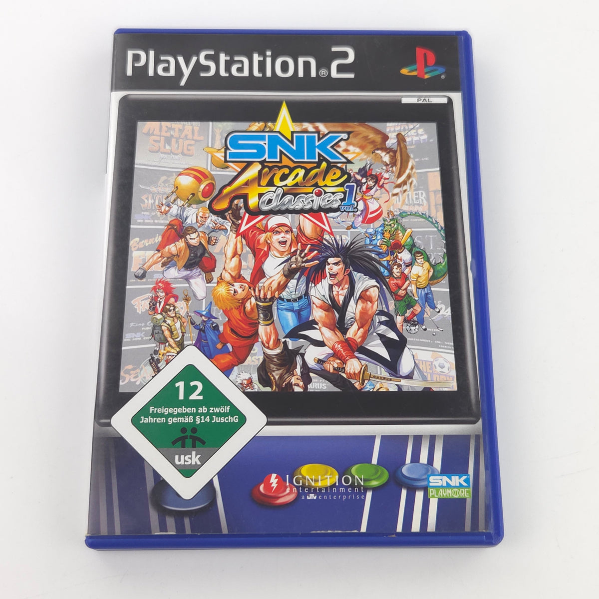 PlayStation 2 Spiel SNK Arcade Classics Vol 1 OVP