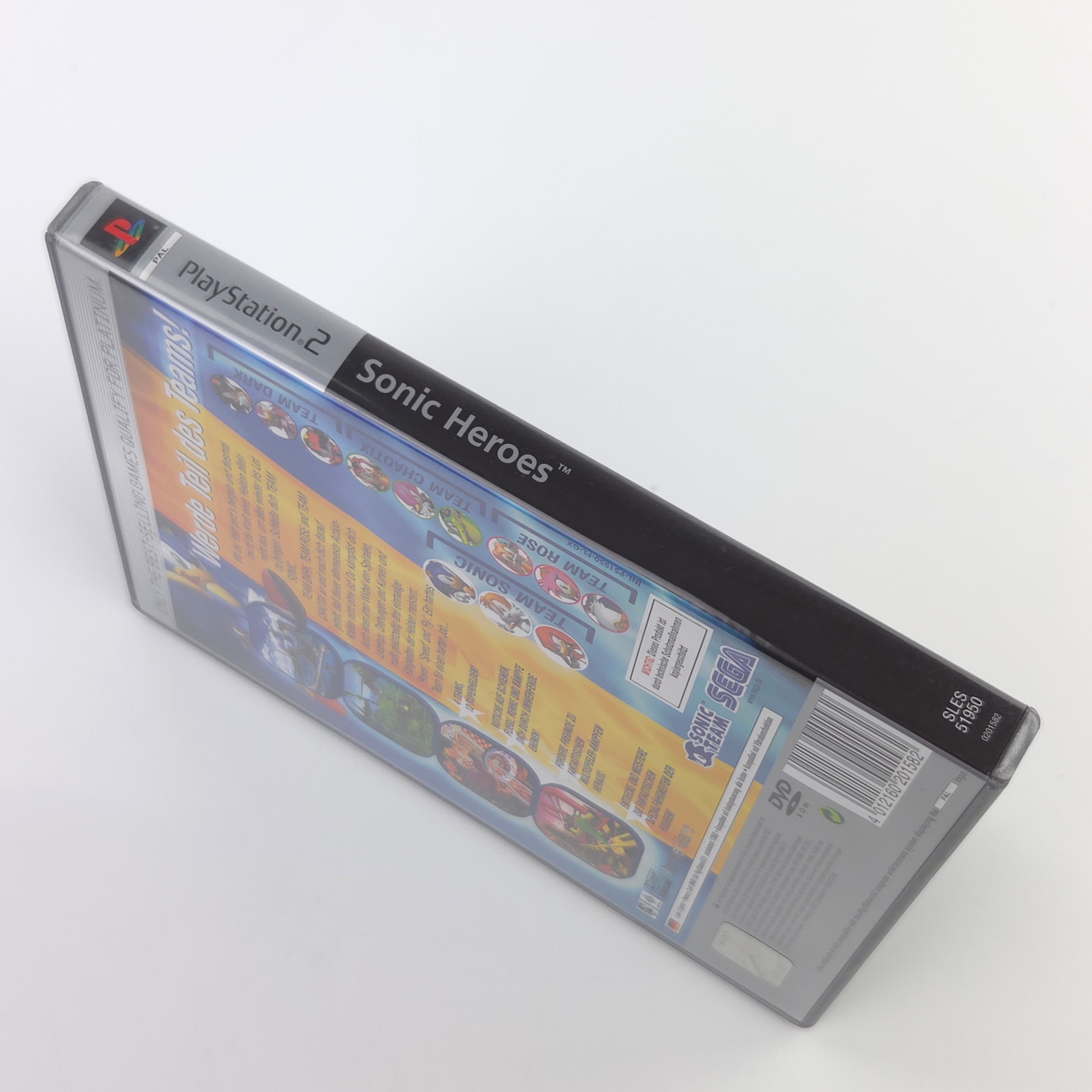 Playstation 2 Spiel – Sonic Heroes PS2 Platinum OVP PAL