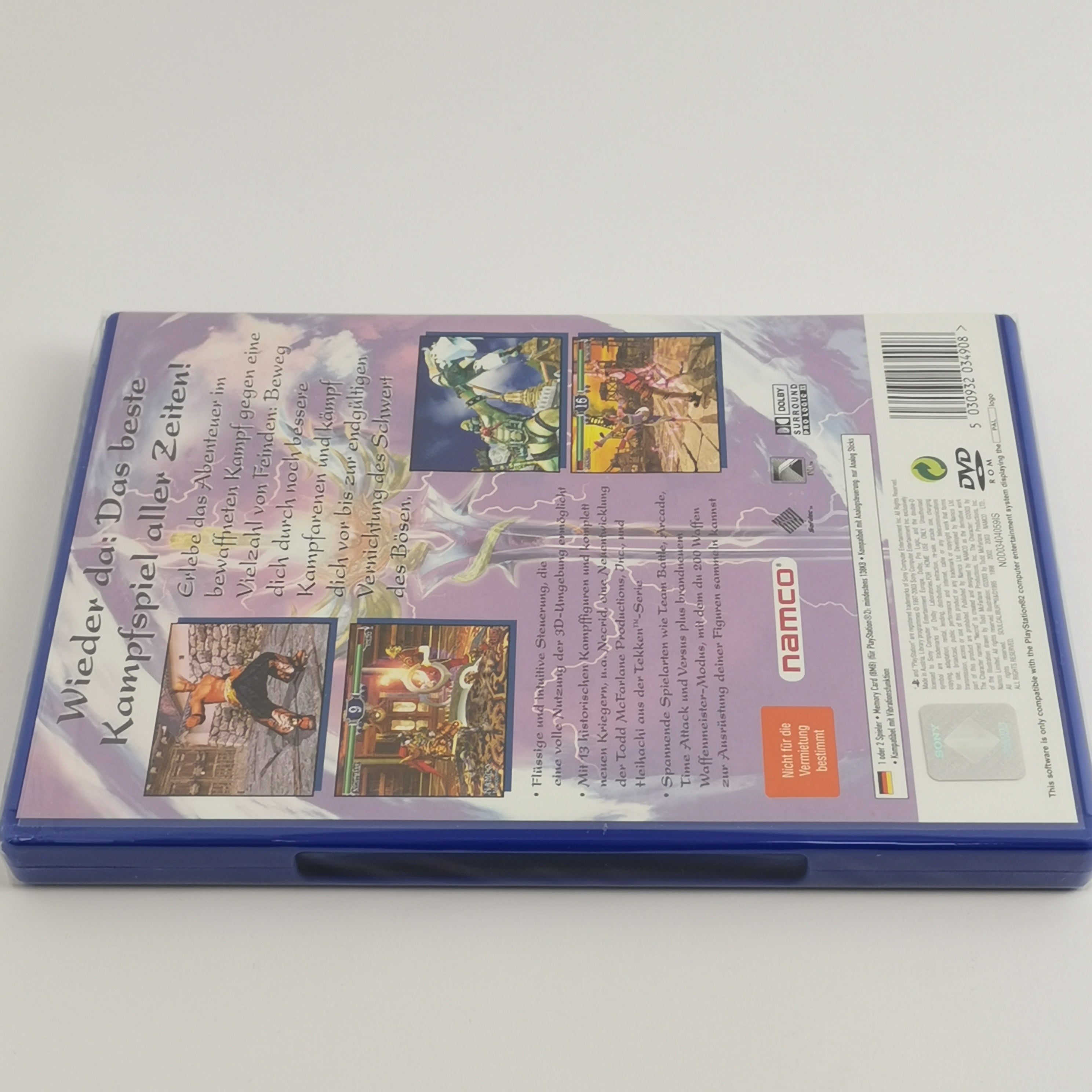 Playstation 2 Spiel – Soul Calibur II PS2 Neu OVP PAL