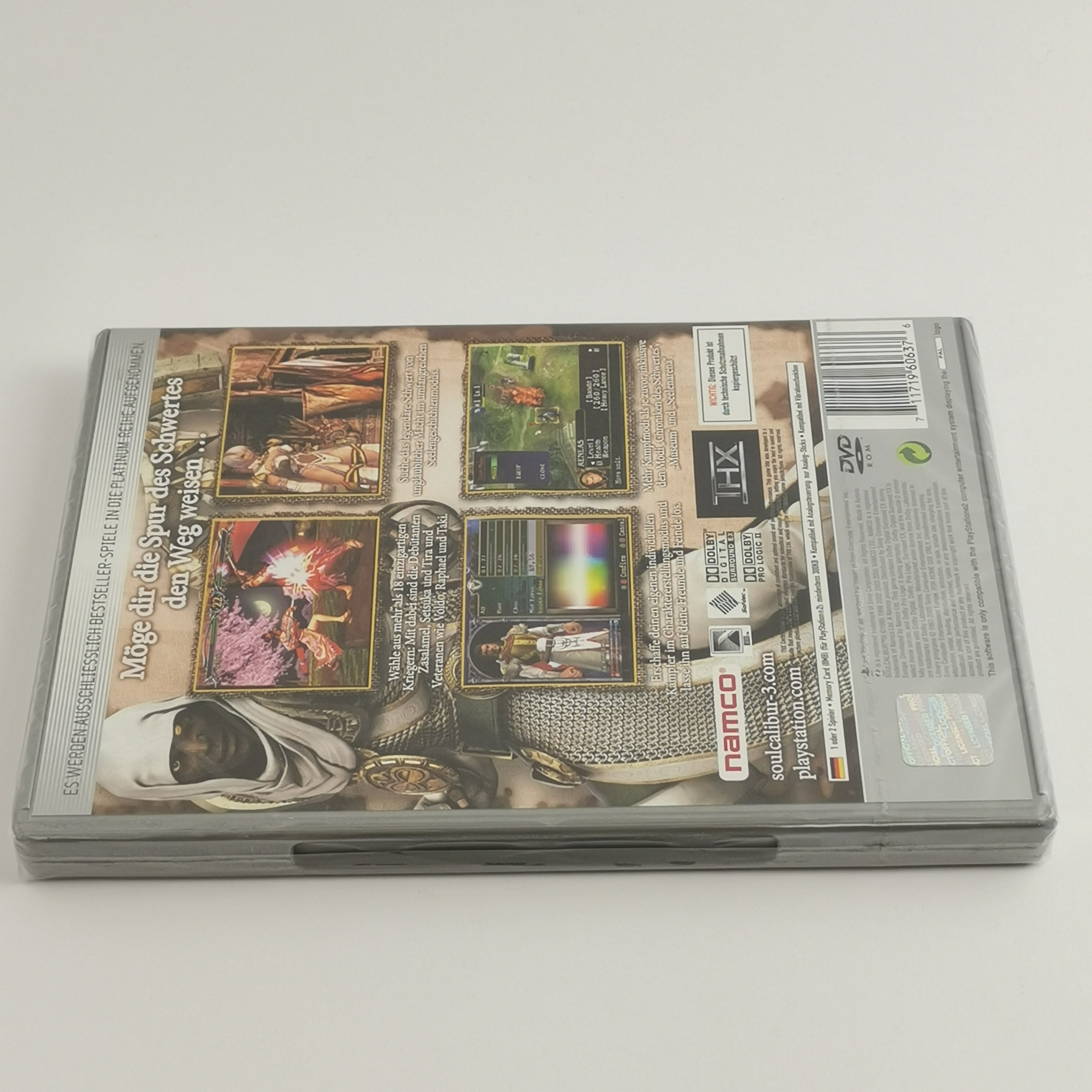 Playstation 2 Spiel – Soul Calibur III Platinum (Neu OVP)