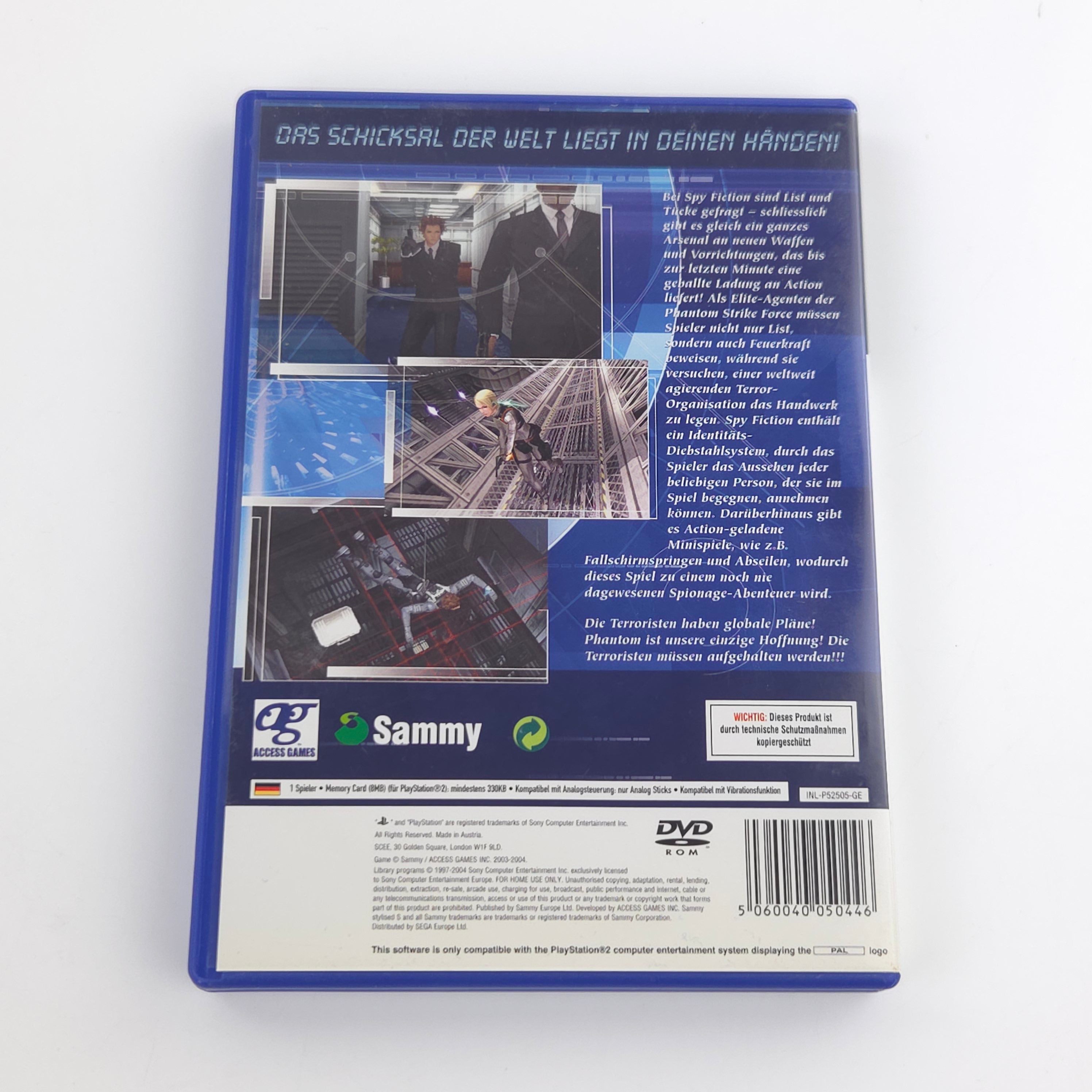 Playstation 2 Spiel – Spy Fiction (PS2 OVP PAL)