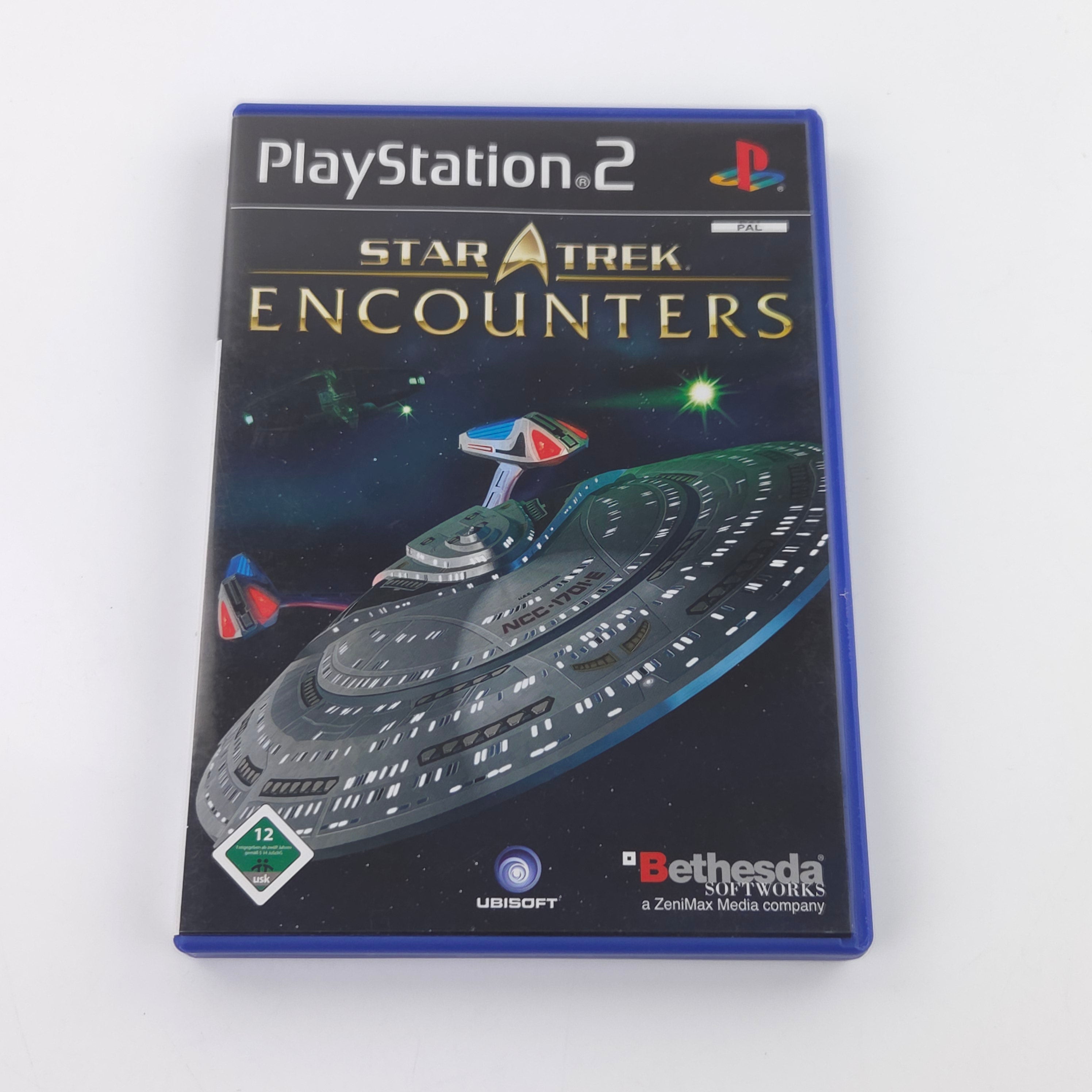 Playstation 2 Spiel – Star Trek Encounters (PS2 OVP PAL)