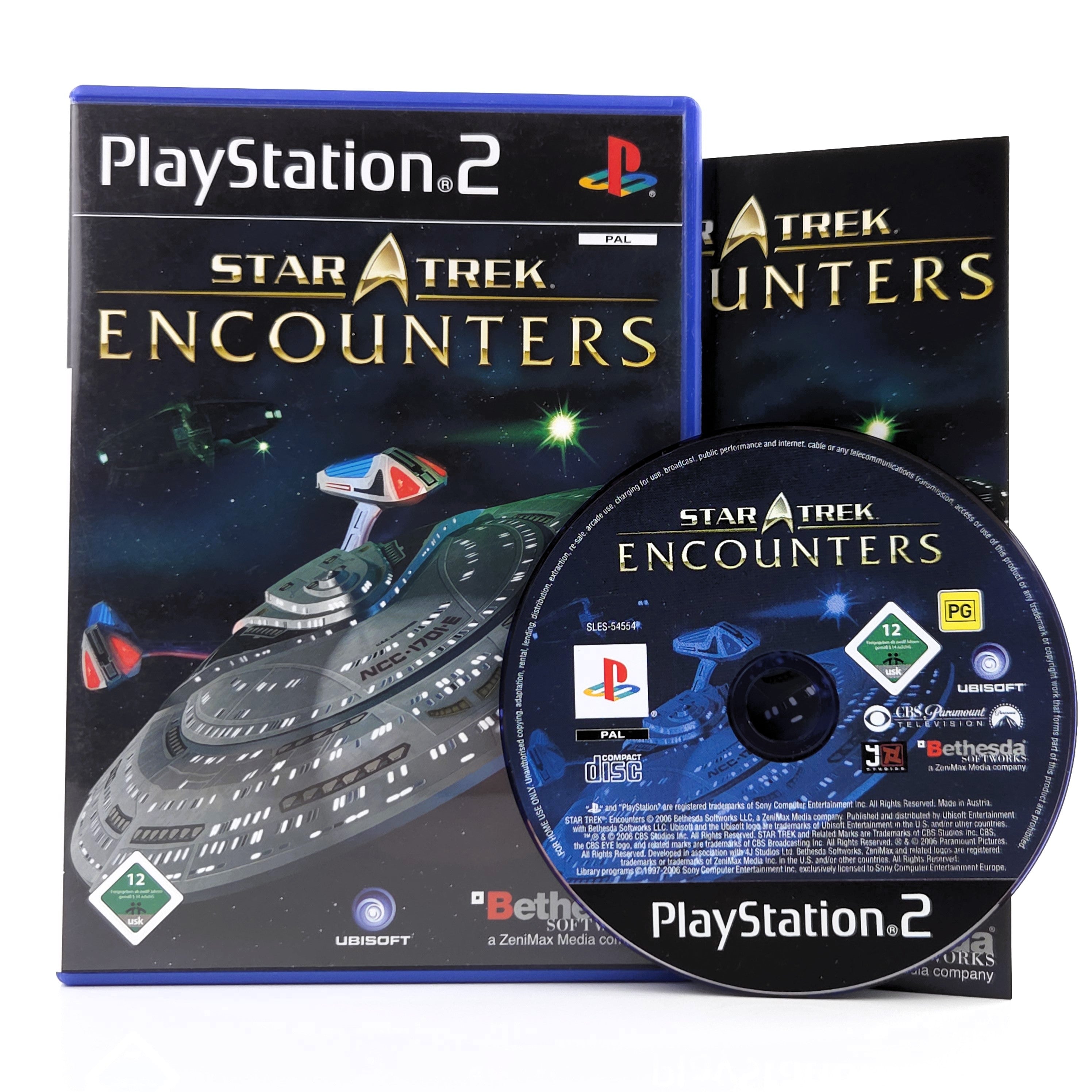 Playstation 2 Spiel – Star Trek Encounters (PS2 OVP PAL)