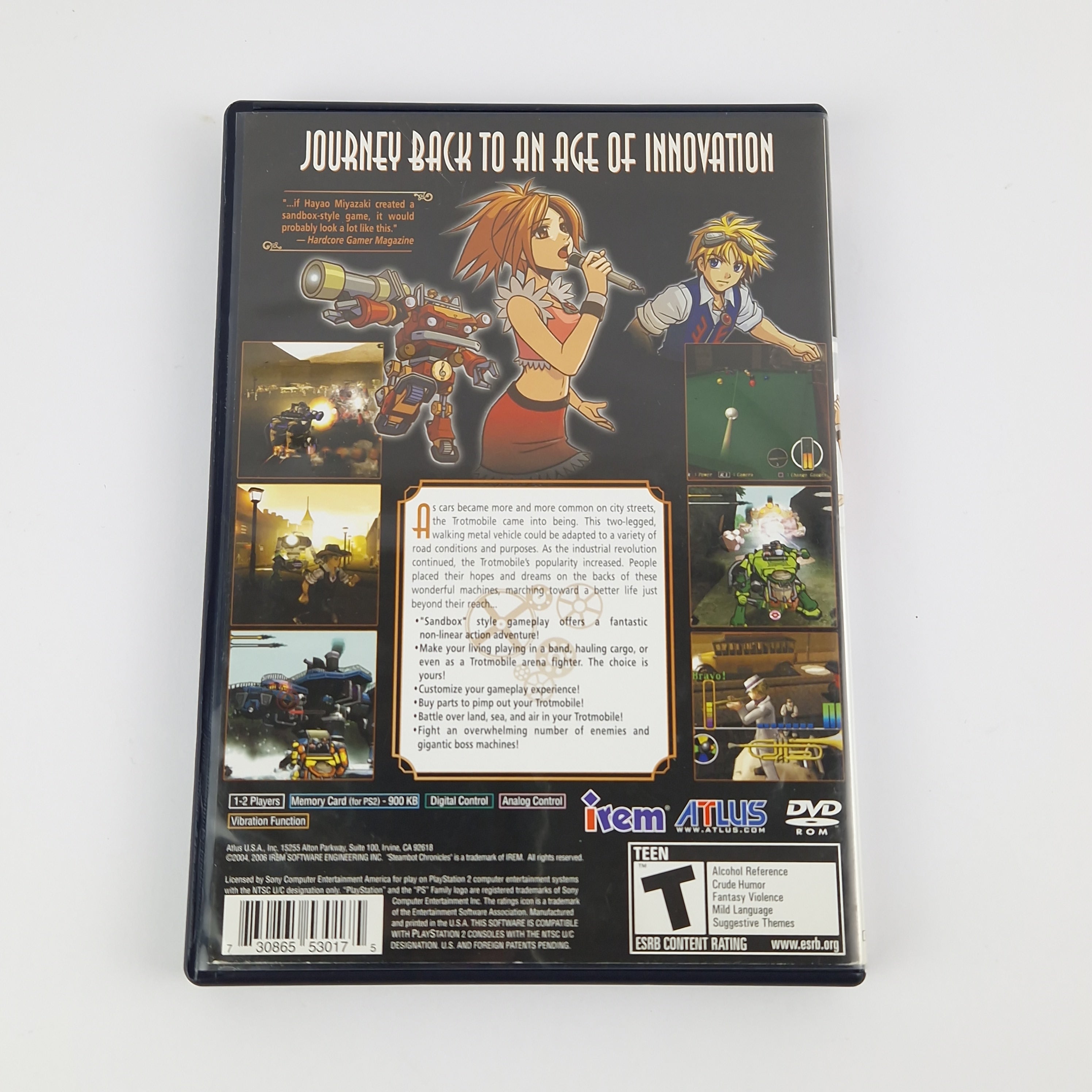 Playstation 2 Spiel – Steambot Chronicles (OVP NTSC-USA)